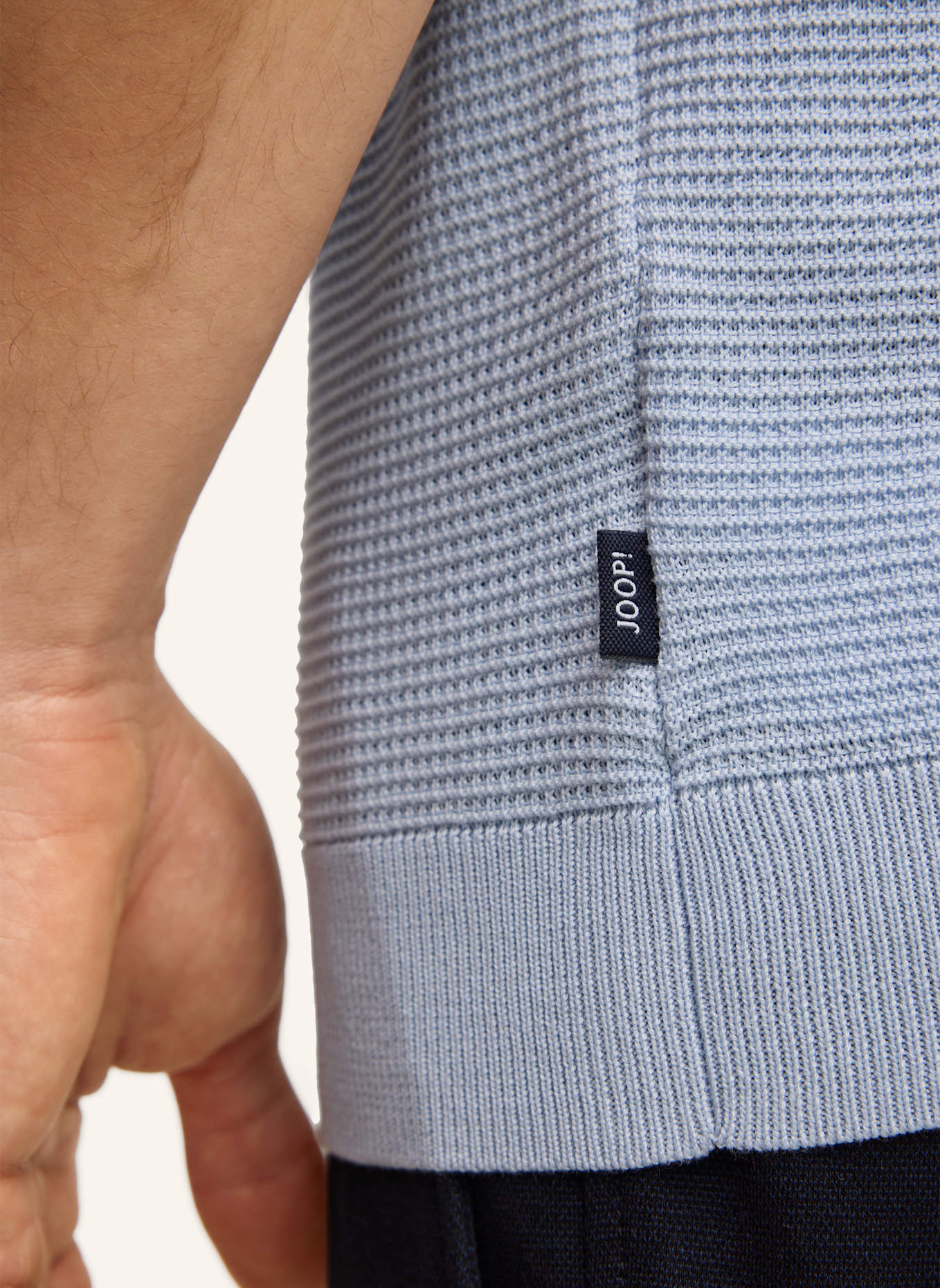 JOOP! Strickshirt: HELLBLAU