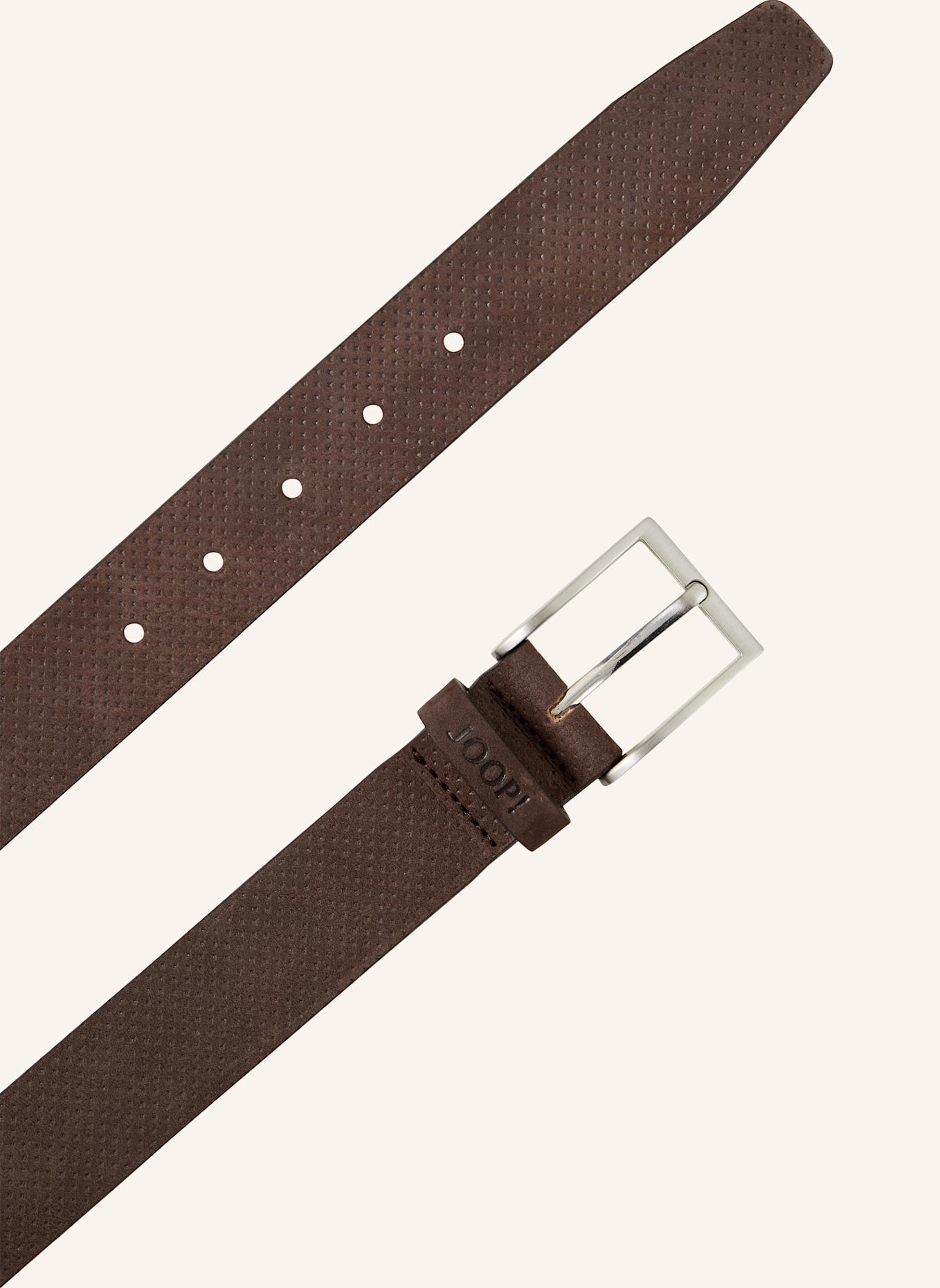 JOOP! Ledergürtel: DUNKELBRAUN