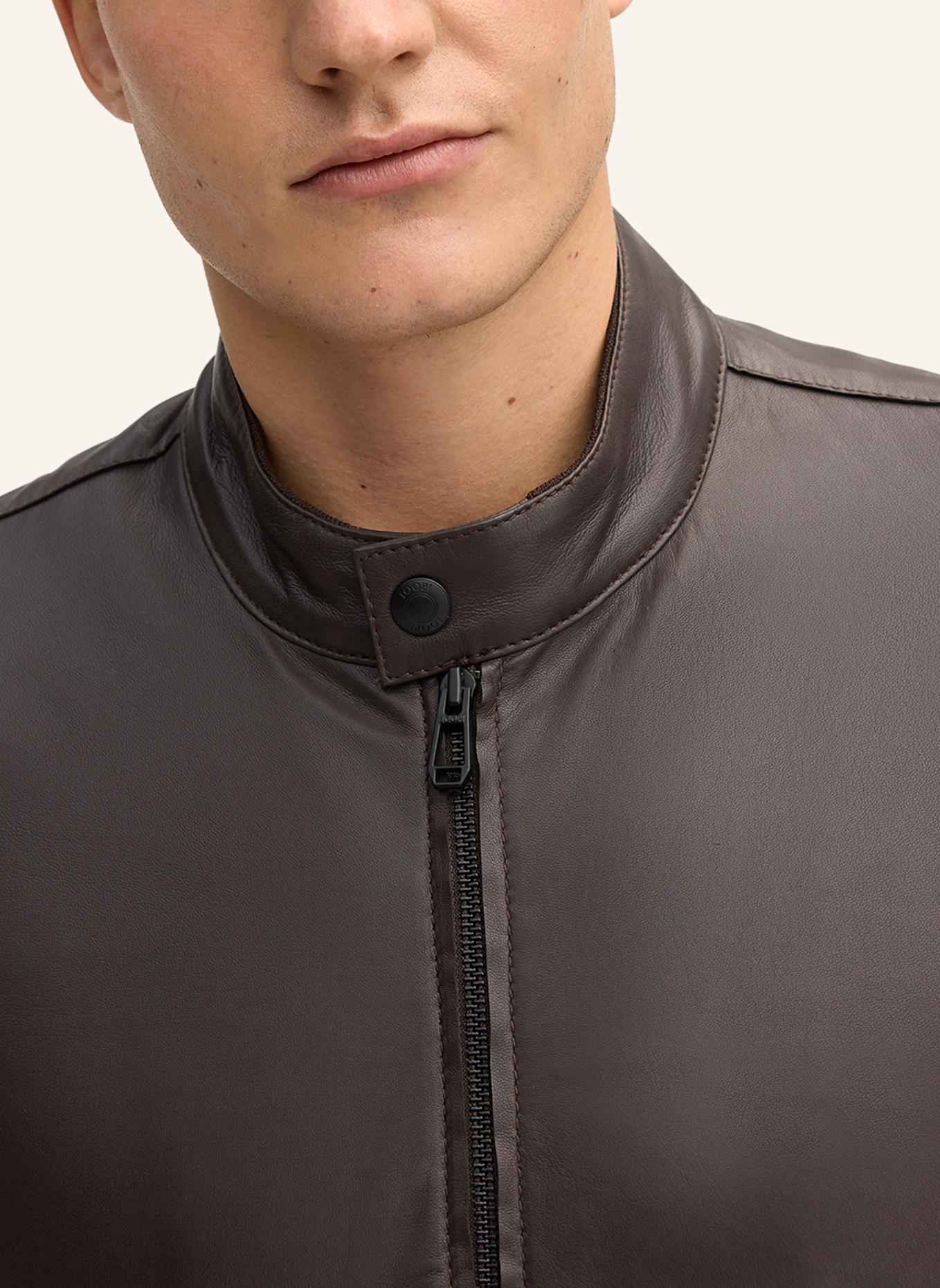JOOP! Lederjacke: DUNKELBRAUN