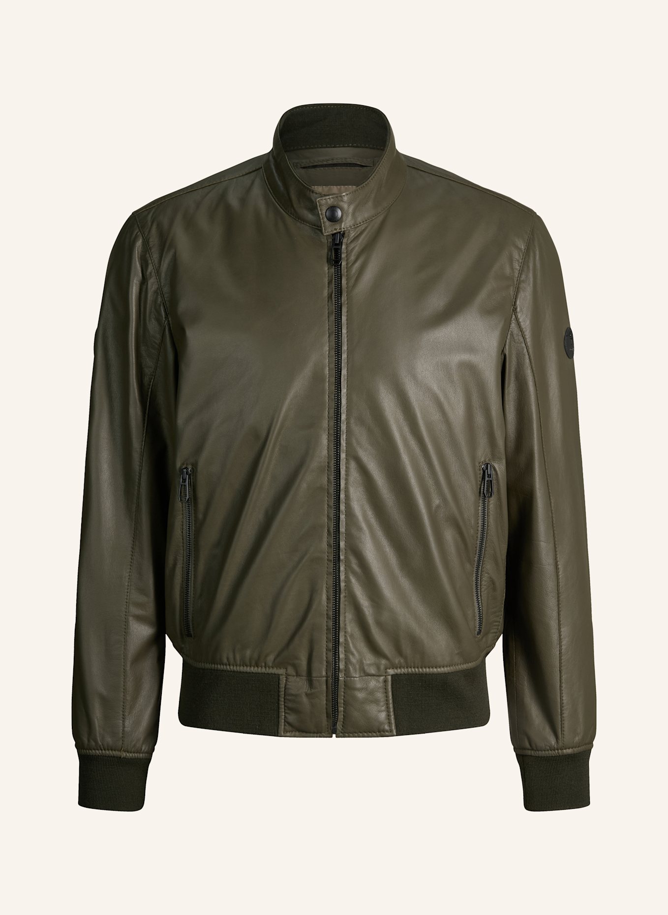 JOOP! Lederjacke: GRÜN