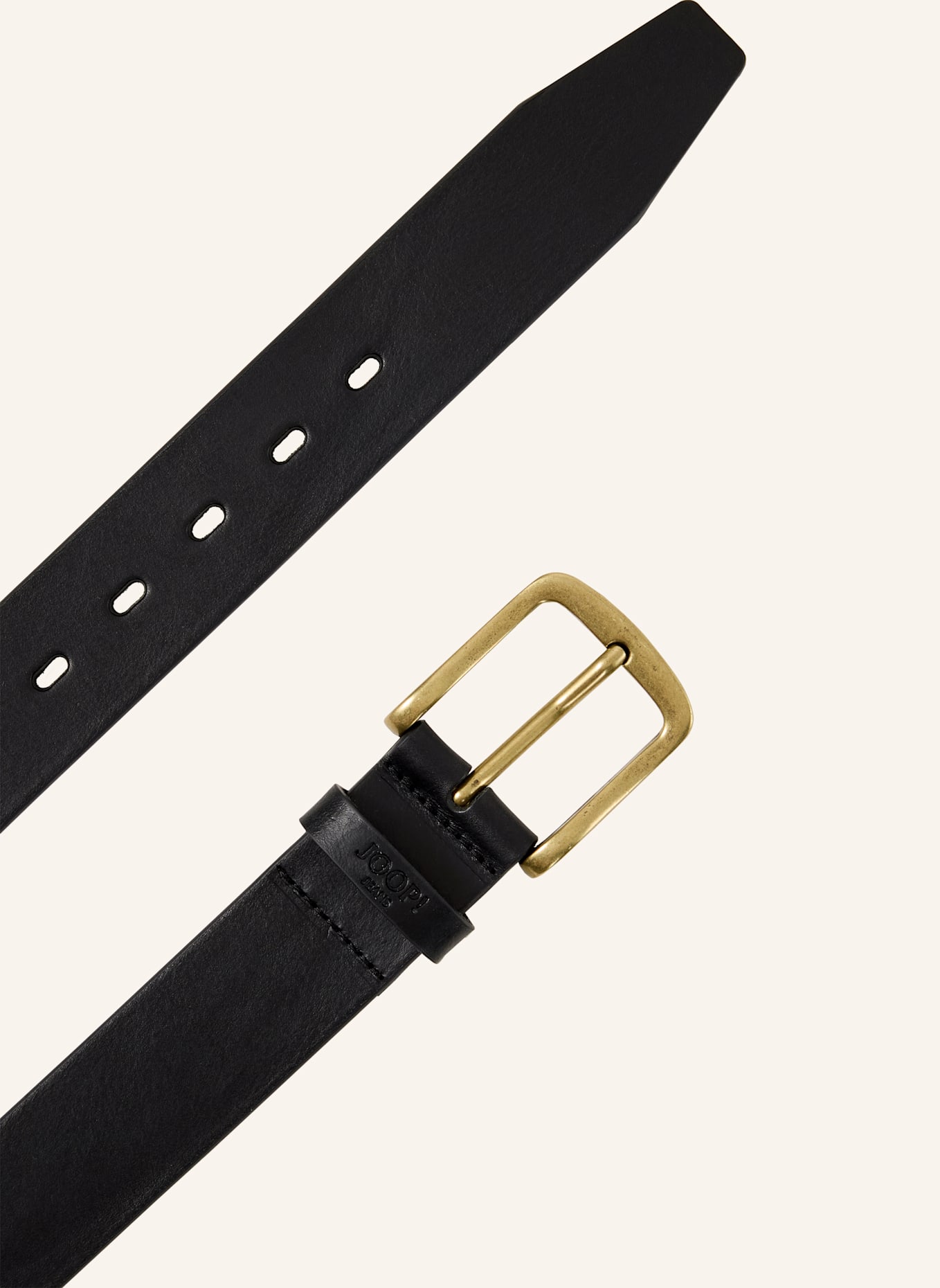 JOOP! JEANS Ledergürtel: SCHWARZ