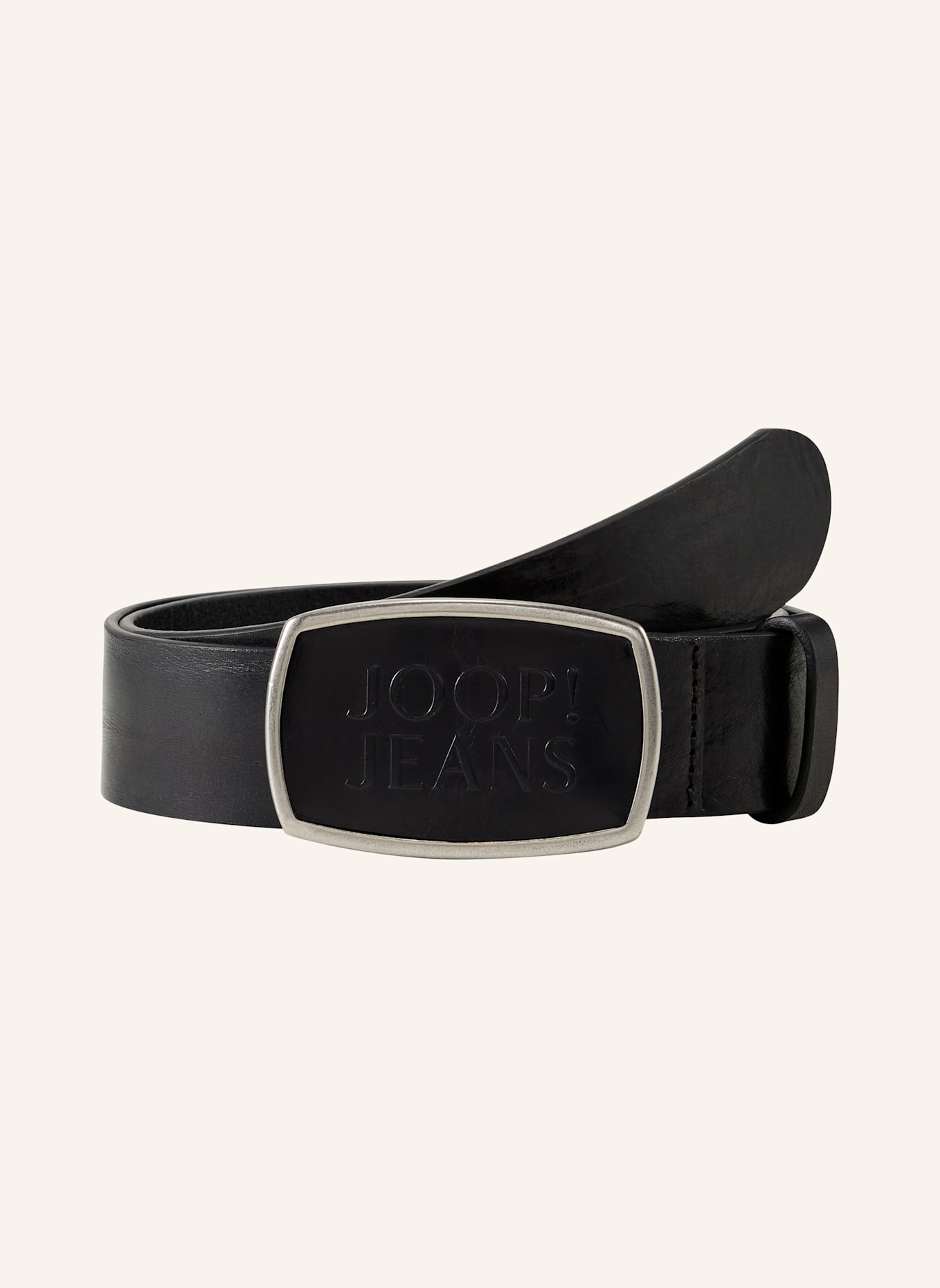 JOOP! JEANS Ledergürtel: SCHWARZ