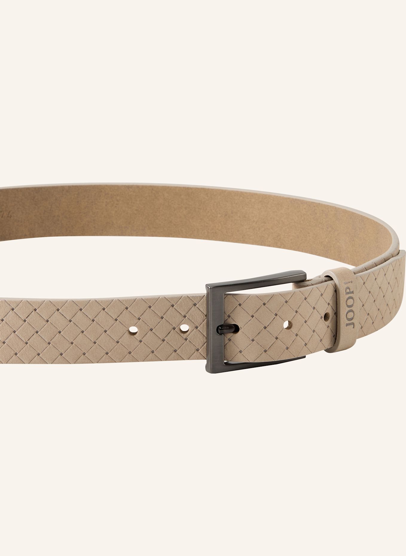 JOOP! Ledergürtel: BEIGE