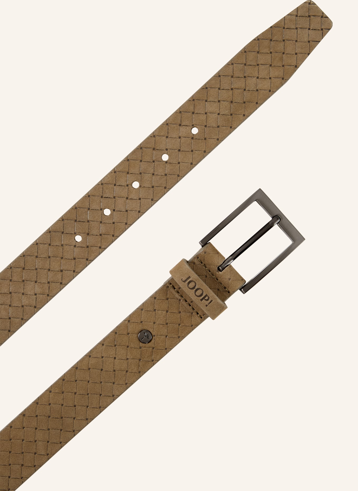 JOOP! Ledergürtel: HELLBRAUN