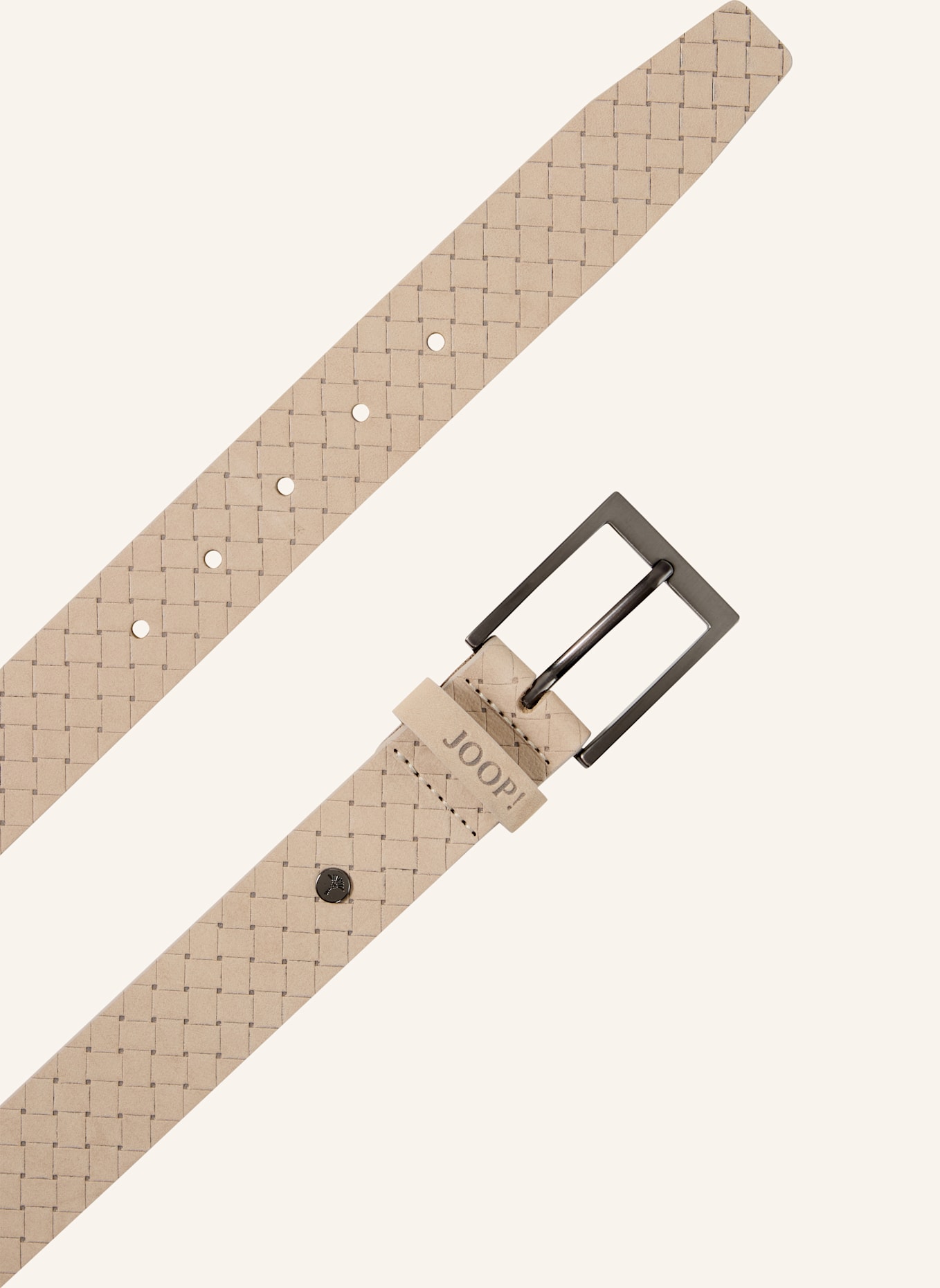 JOOP! Ledergürtel: BEIGE