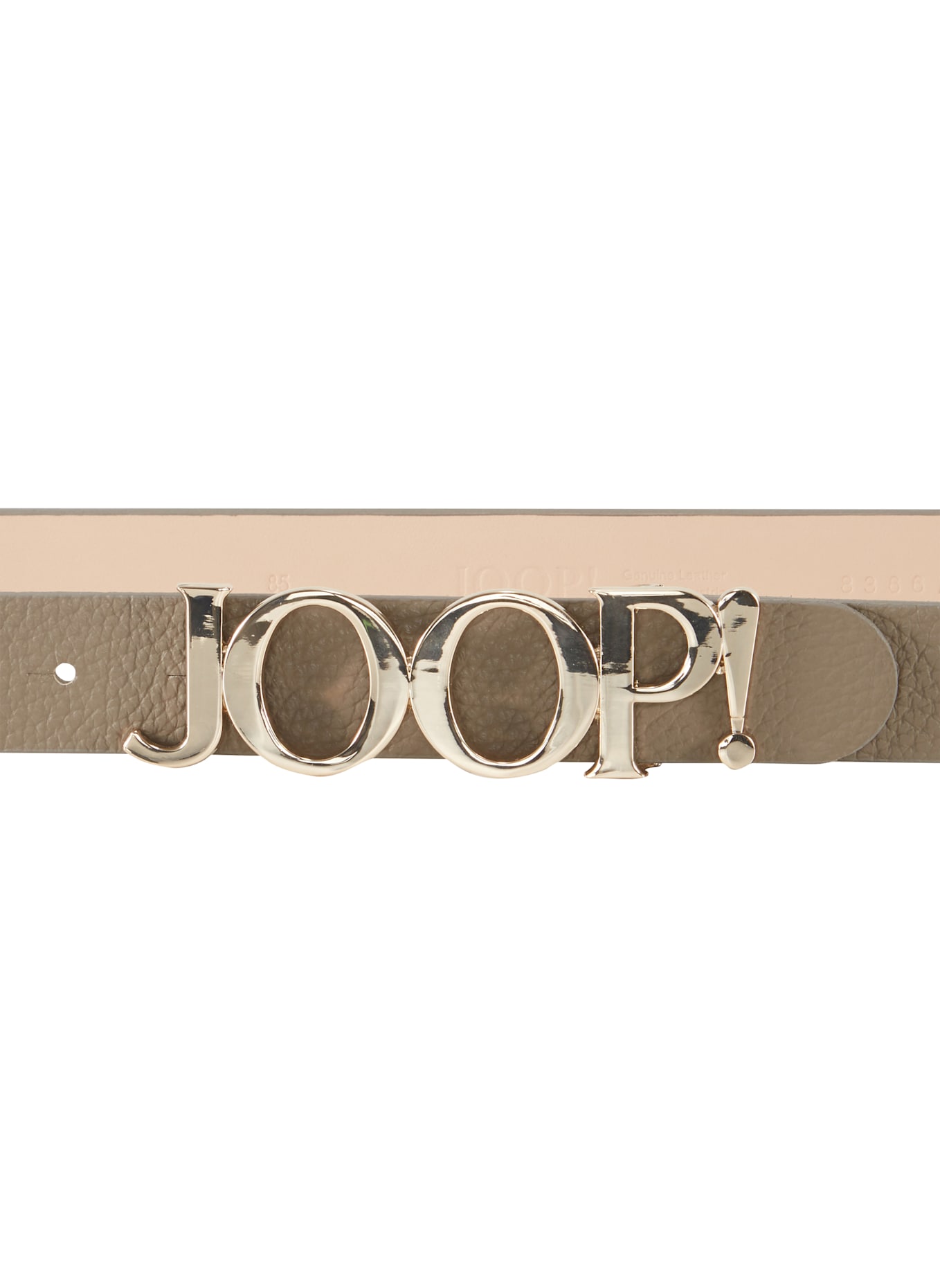 JOOP! Ledergürtel: BEIGE