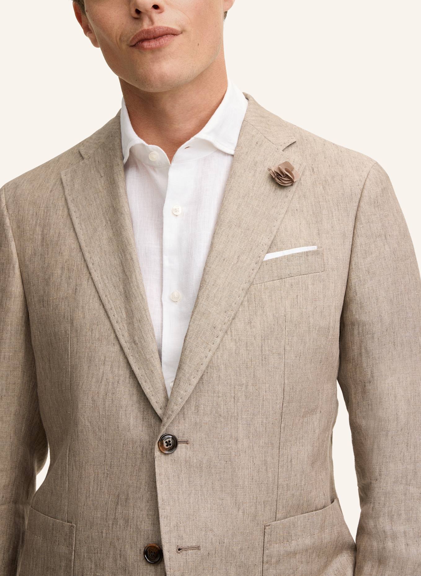 JOOP! Leinen-Sakko Slim Fit: BEIGE