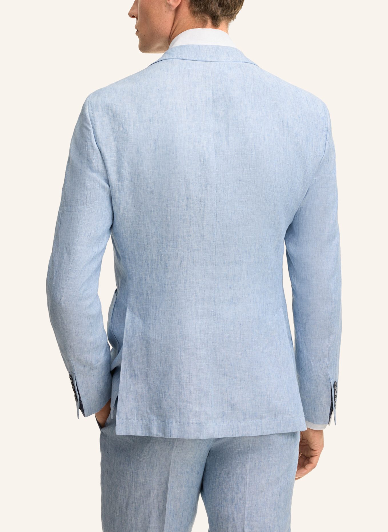 JOOP! Leinen-Sakko Slim Fit: HELLBLAU