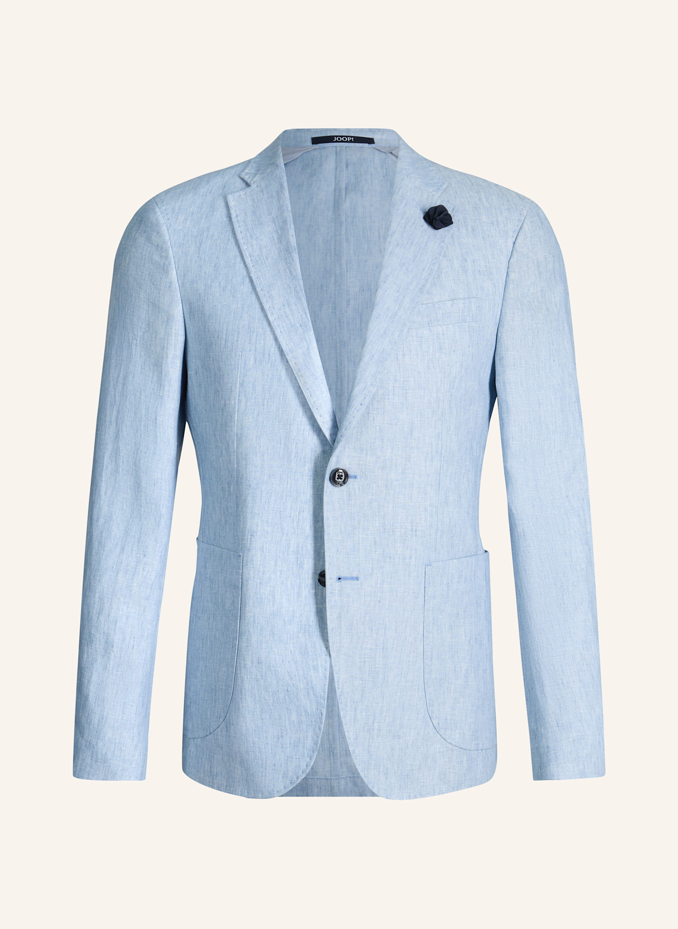 JOOP! Leinen-Sakko Slim Fit: HELLBLAU
