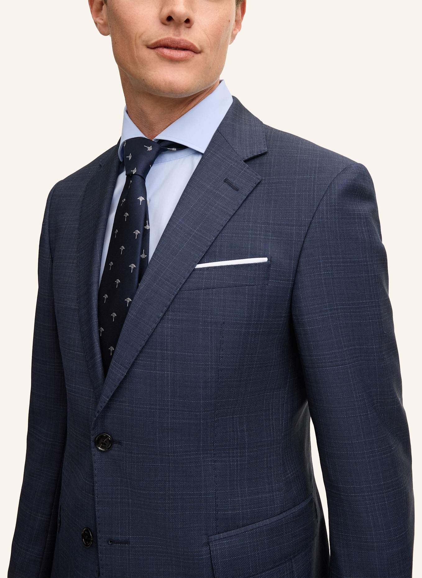 JOOP! Baukasten Sakko Slim Fit: DUNKELBLAU