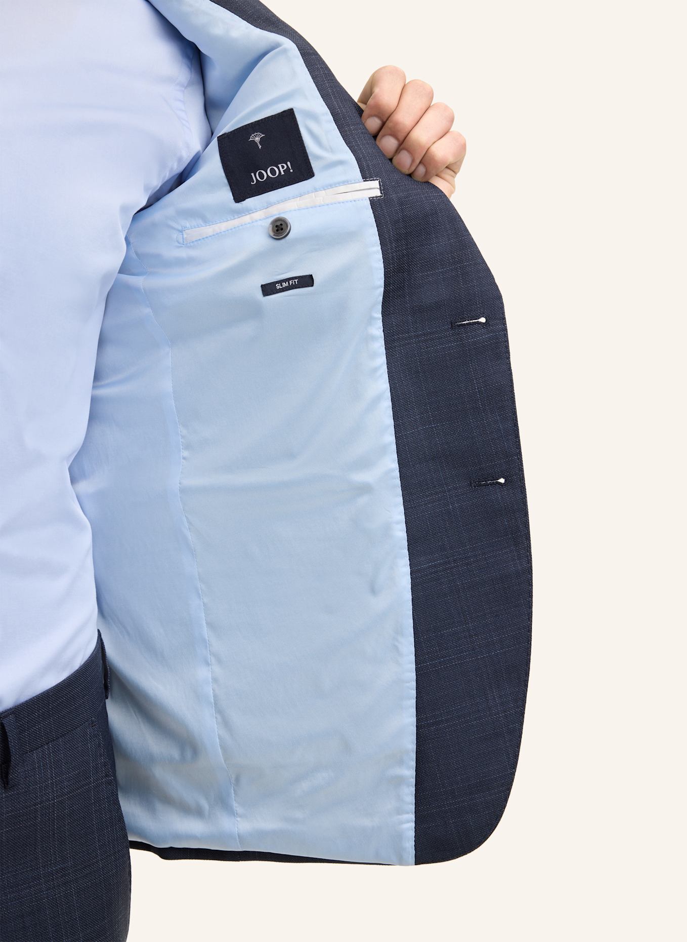 JOOP! Baukasten Sakko Slim Fit: DUNKELBLAU