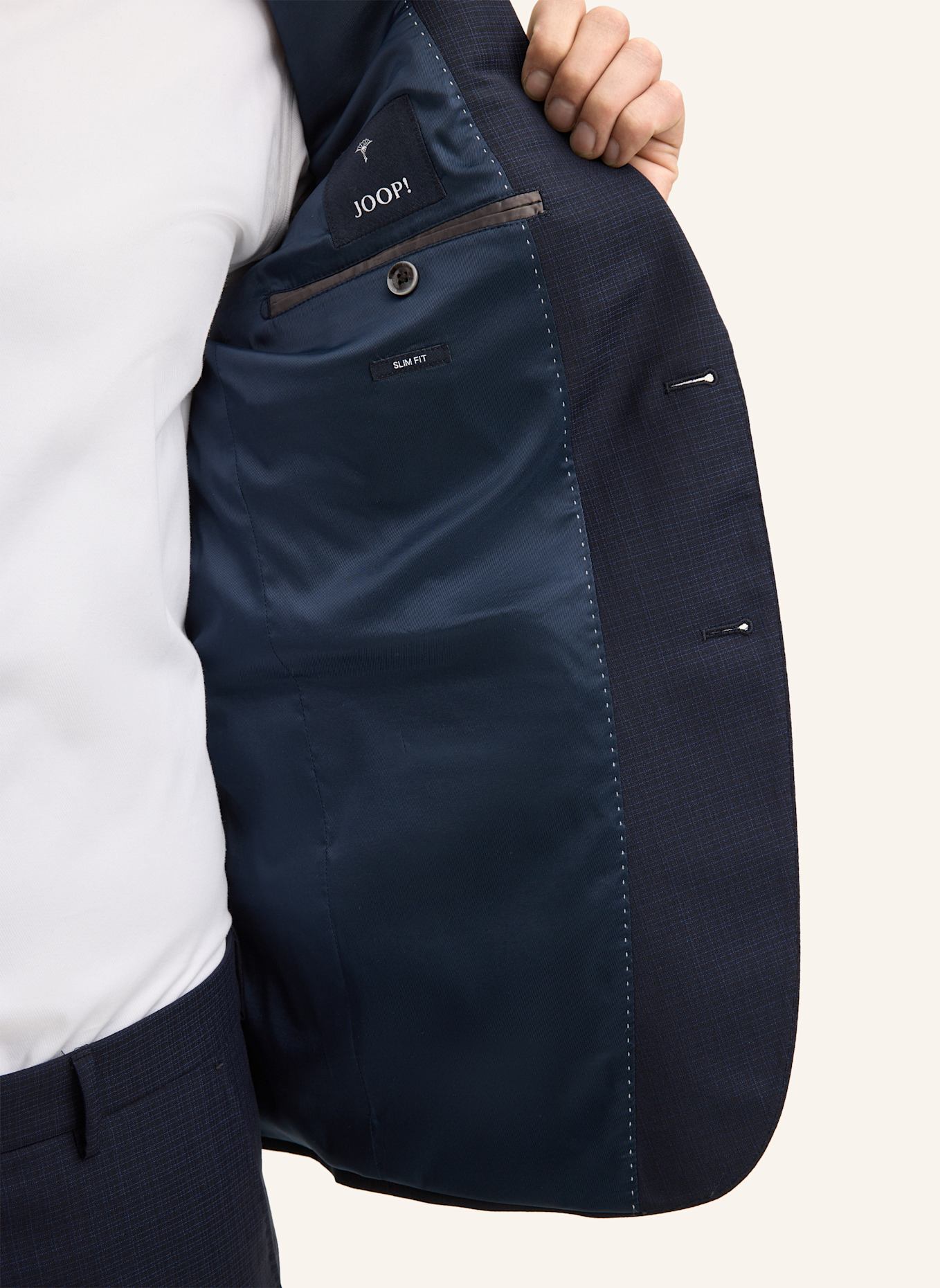 JOOP! Baukasten Sakko Slim Fit: DUNKELBLAU