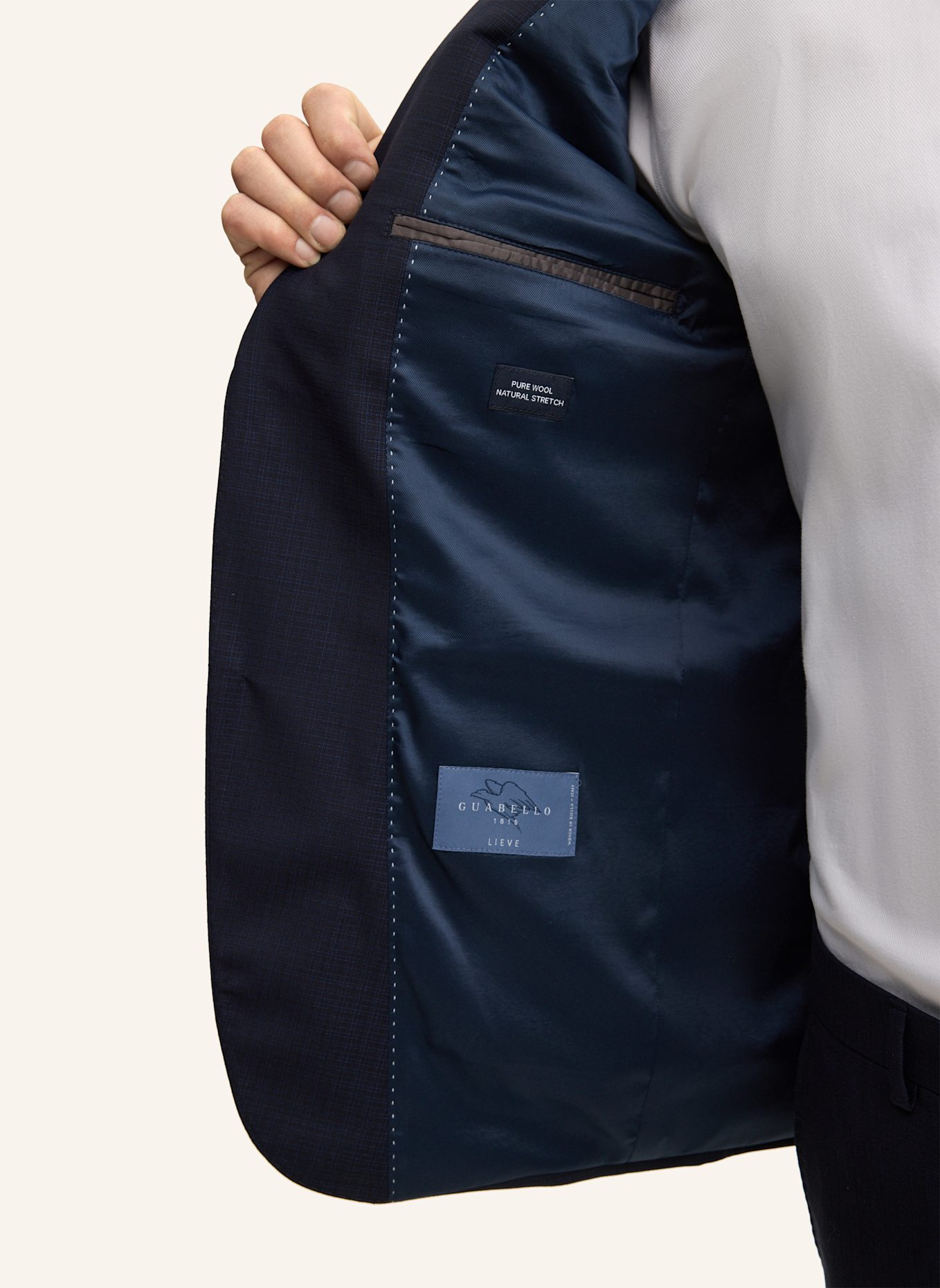 JOOP! Baukasten Sakko Slim Fit: DUNKELBLAU
