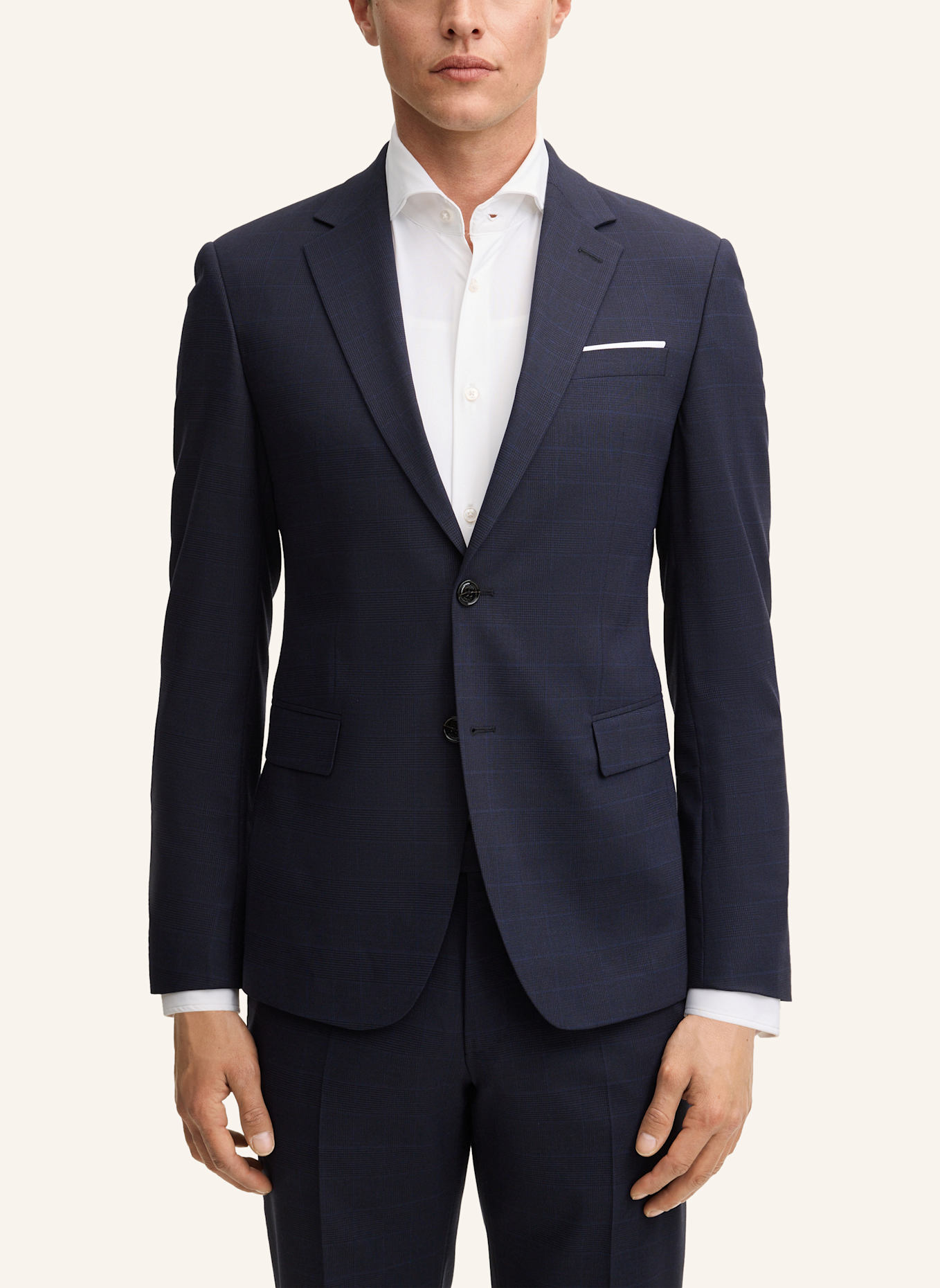 JOOP! Travel-Baukasten Sakko Slim Fit: DUNKELBLAU