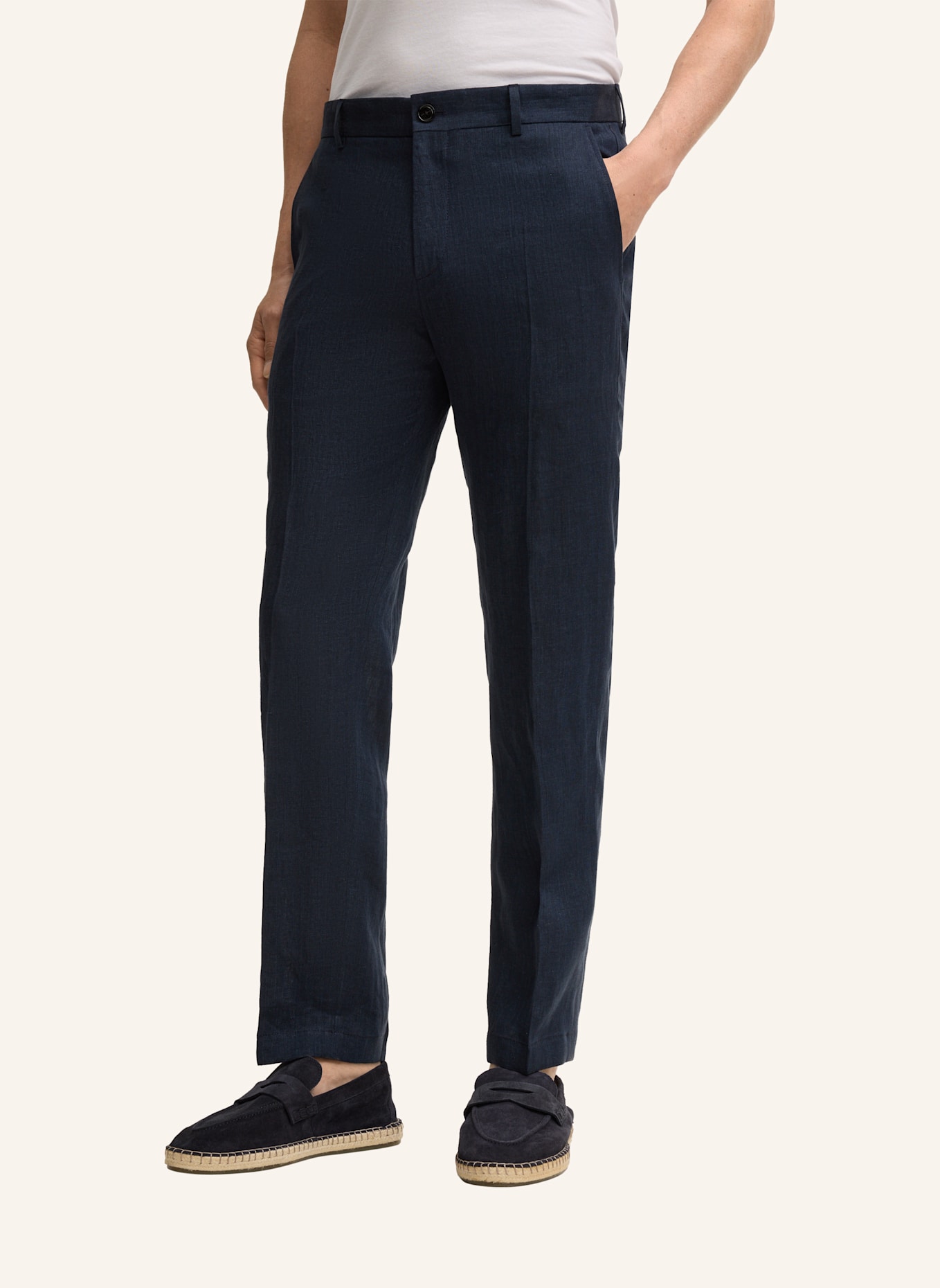 JOOP! Anzughose Slim Fit: DUNKELBLAU
