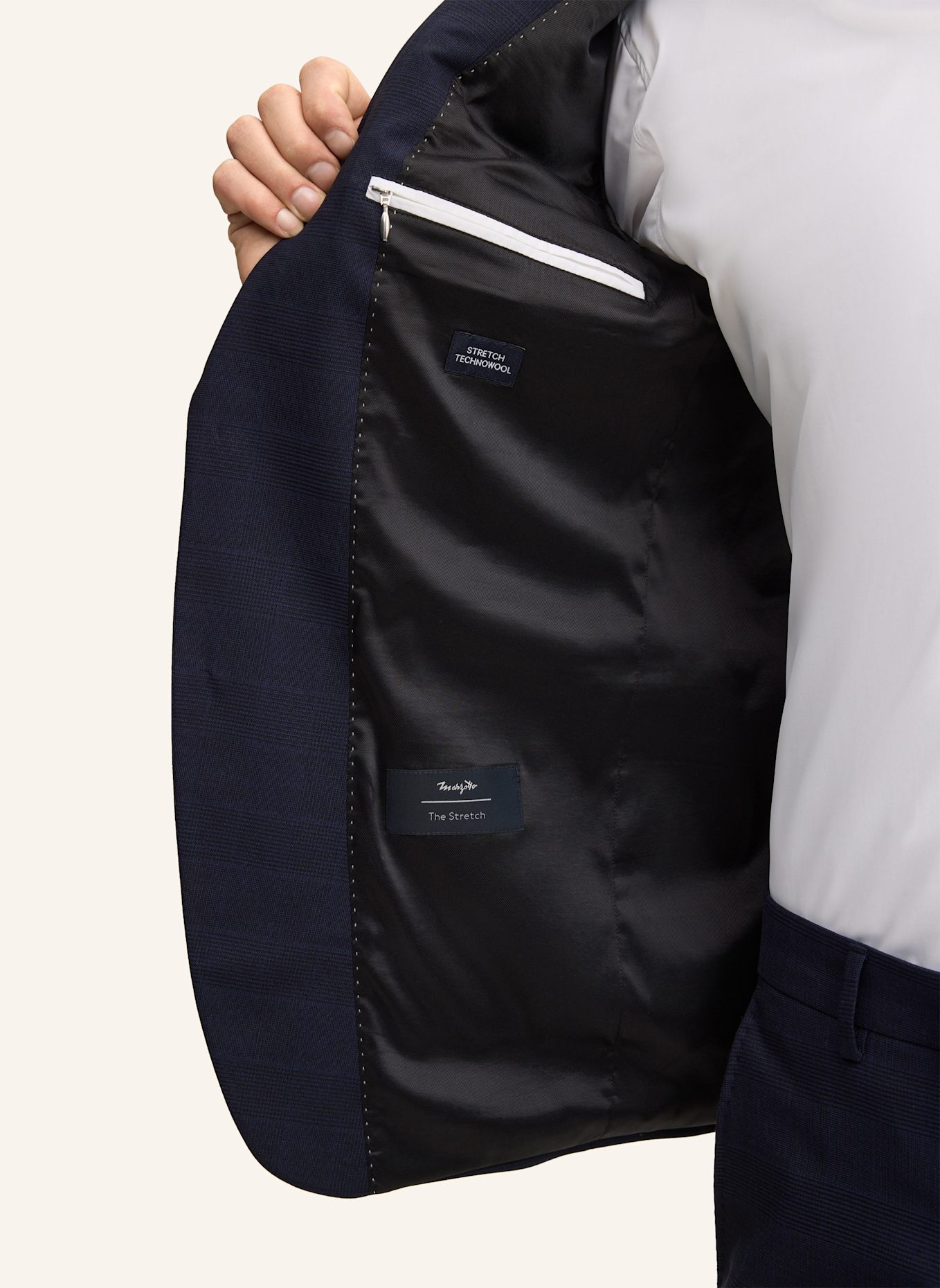 JOOP! Travel-Baukasten Sakko Slim Fit: DUNKELBLAU
