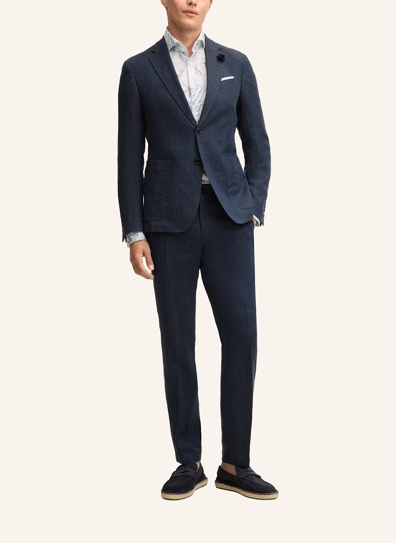 JOOP! Anzughose Slim Fit: DUNKELBLAU
