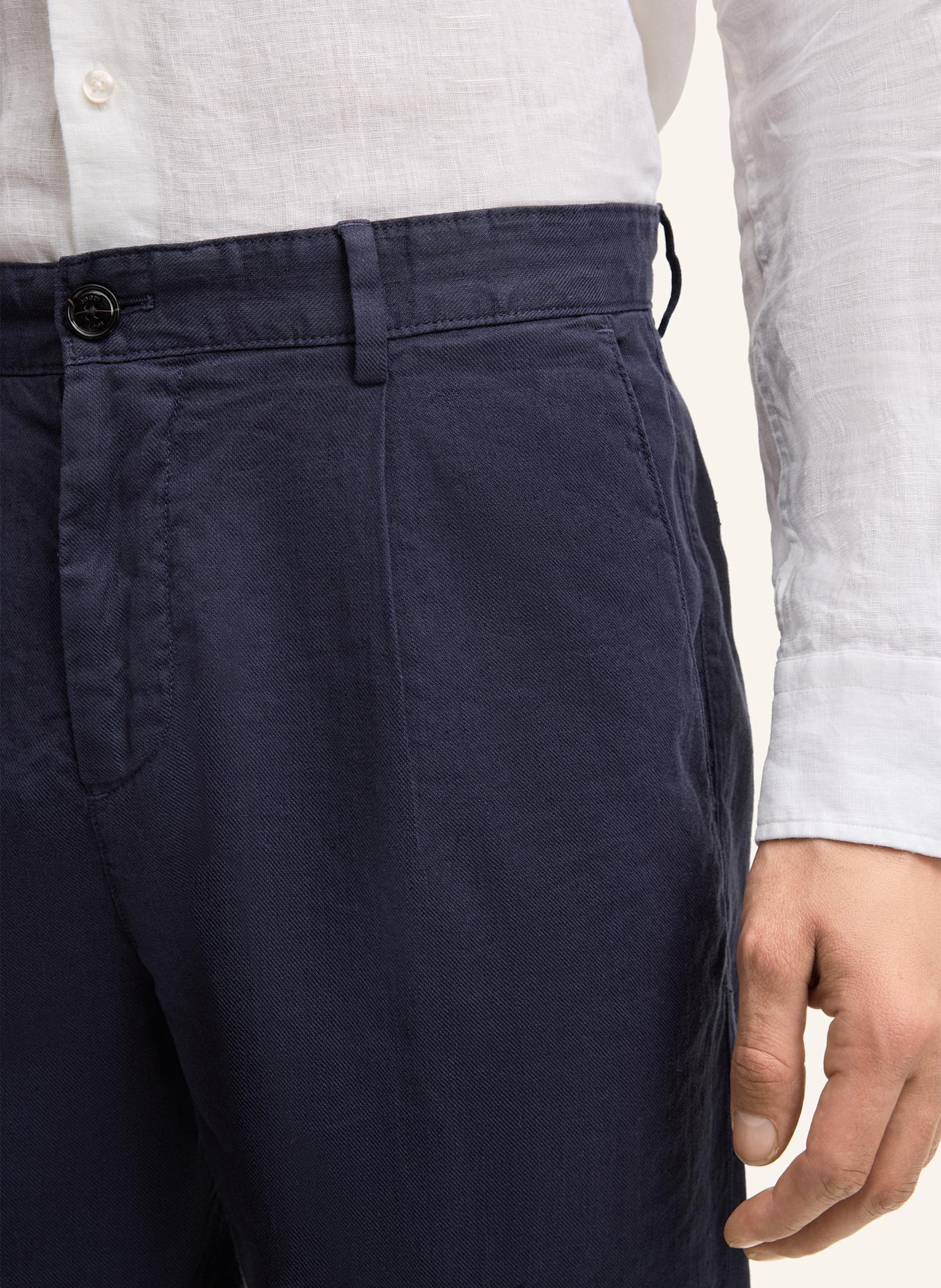 JOOP! Bundfaltenhose Loose Fit: DUNKELBLAU