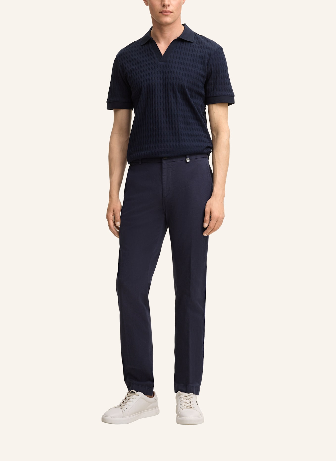 JOOP! Chino Slim Fit: DUNKELBLAU