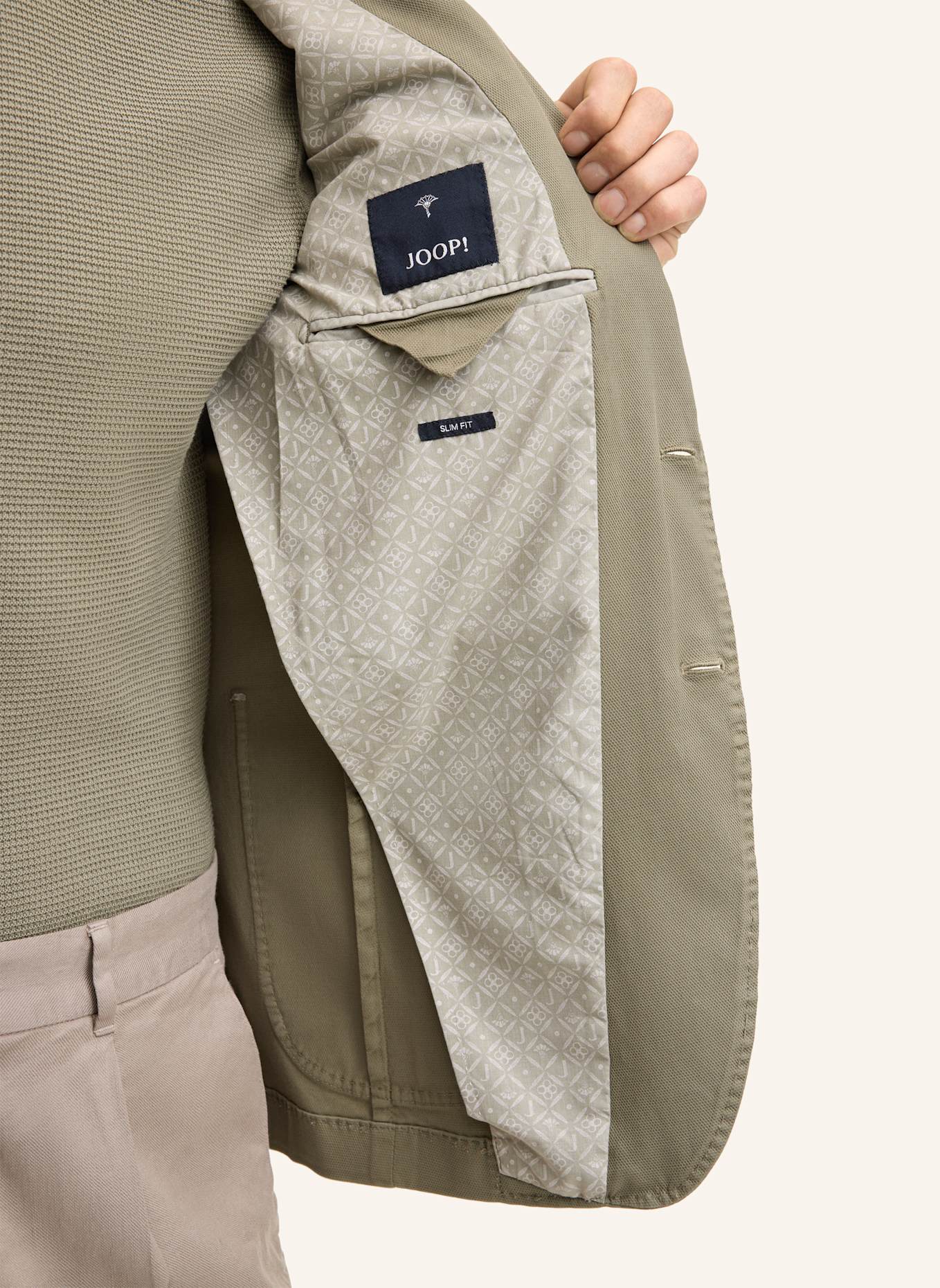 JOOP! Sakko Slim Fit: KHAKI