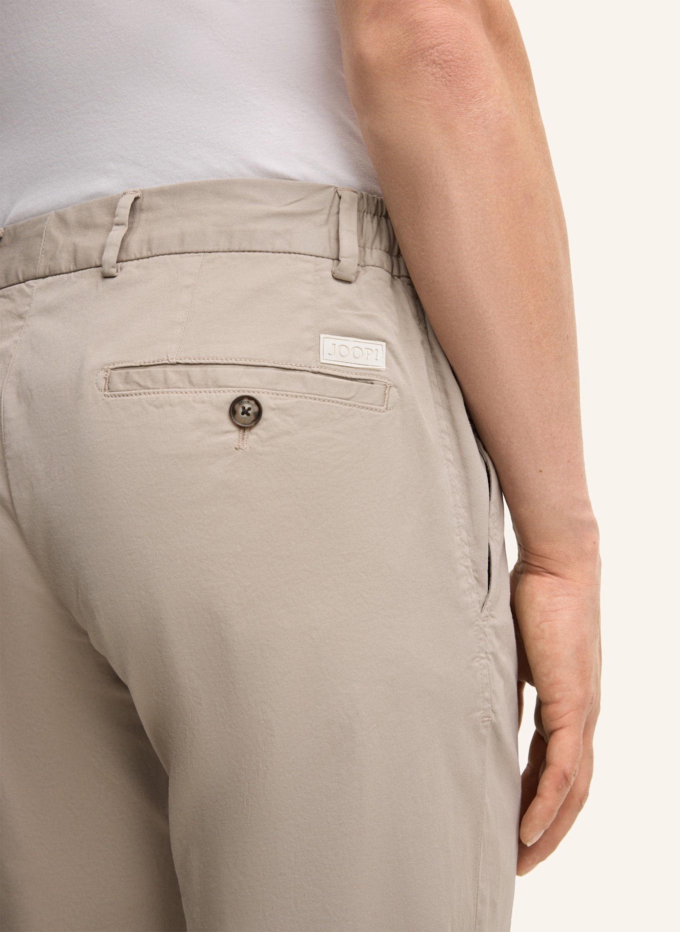 JOOP! Stoffhose Slim Fit: BEIGE
