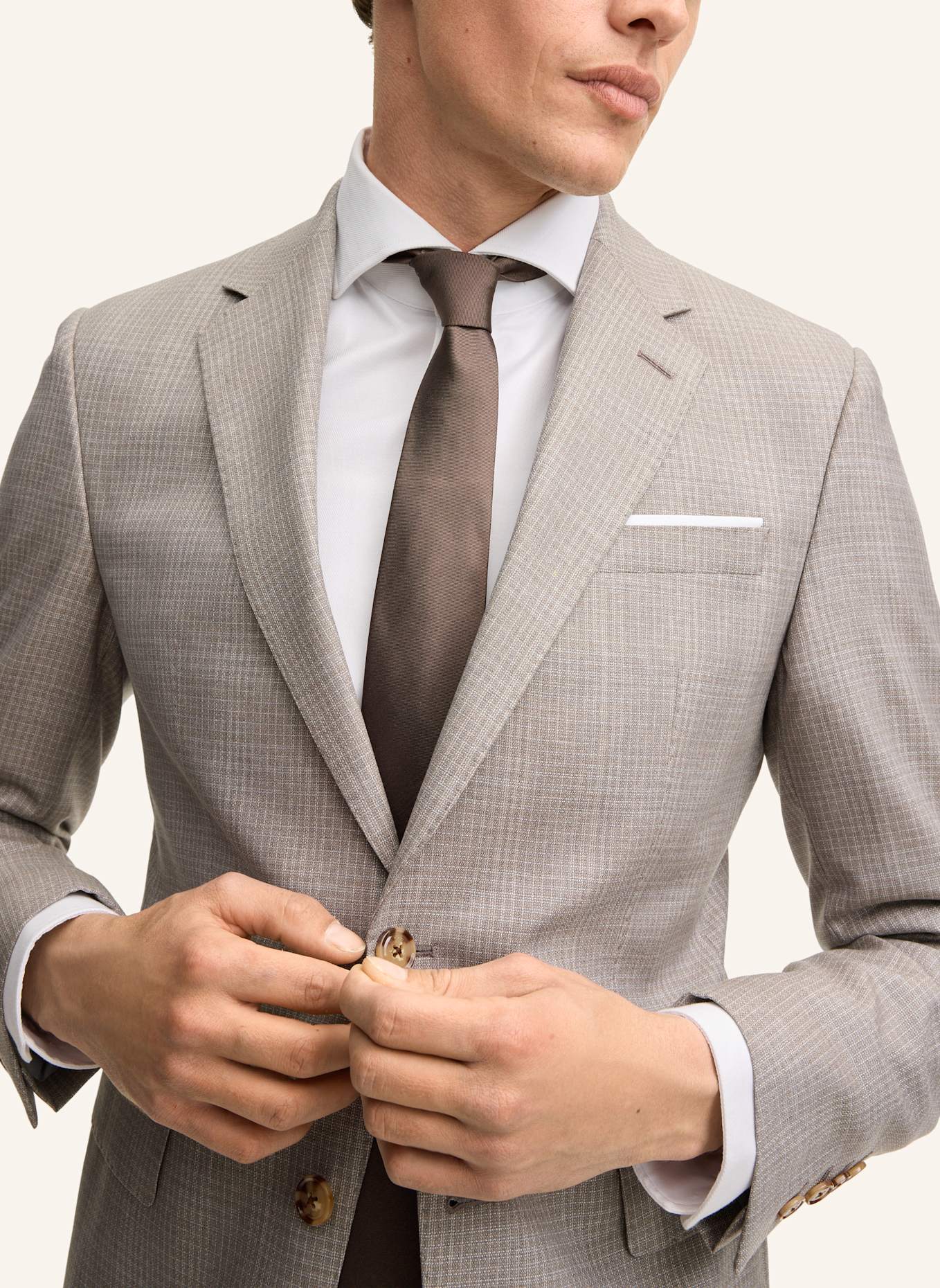 JOOP! Anzug Slim Fit: BRAUN