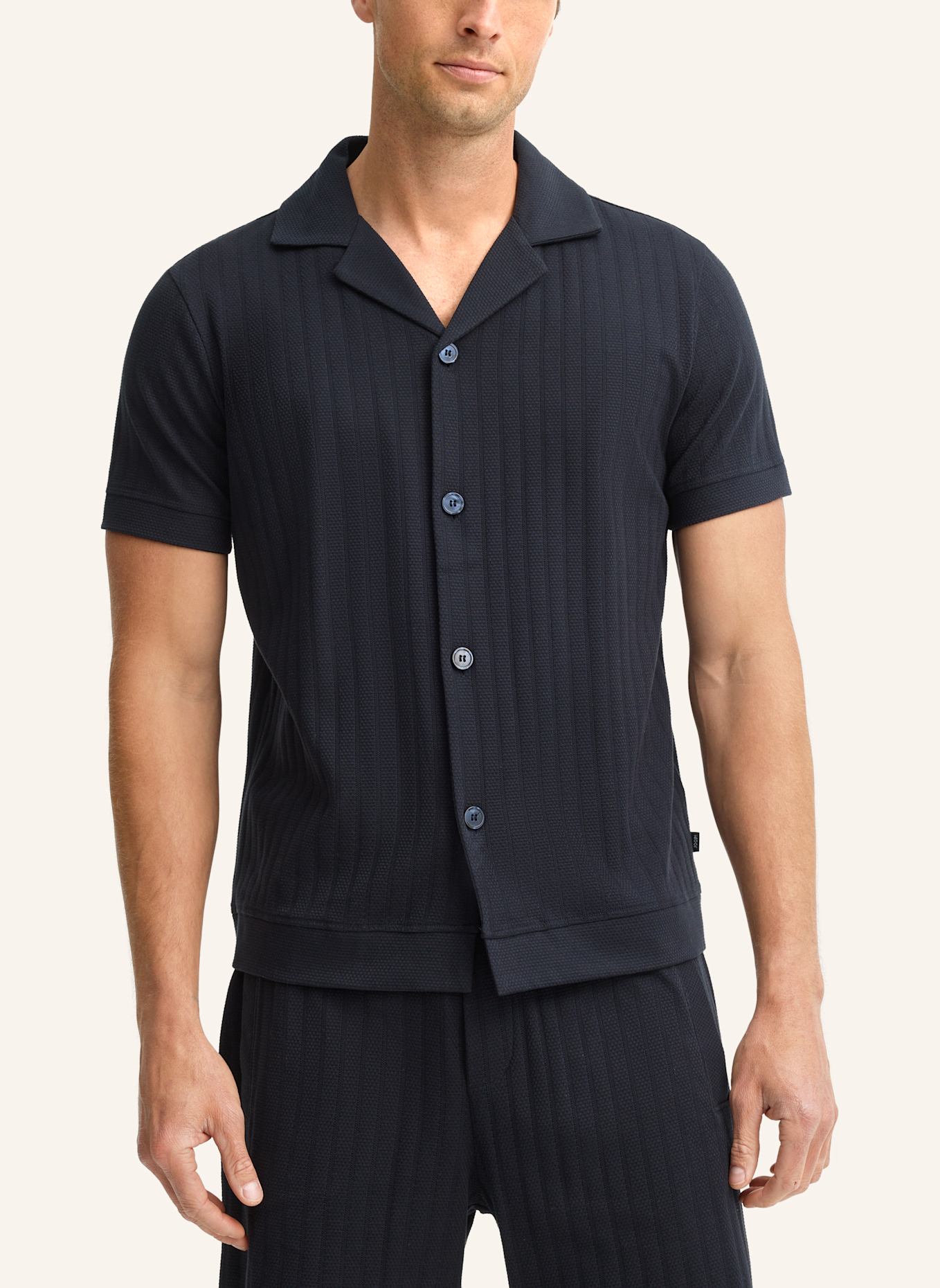 JOOP! Strickshirt: DUNKELBLAU