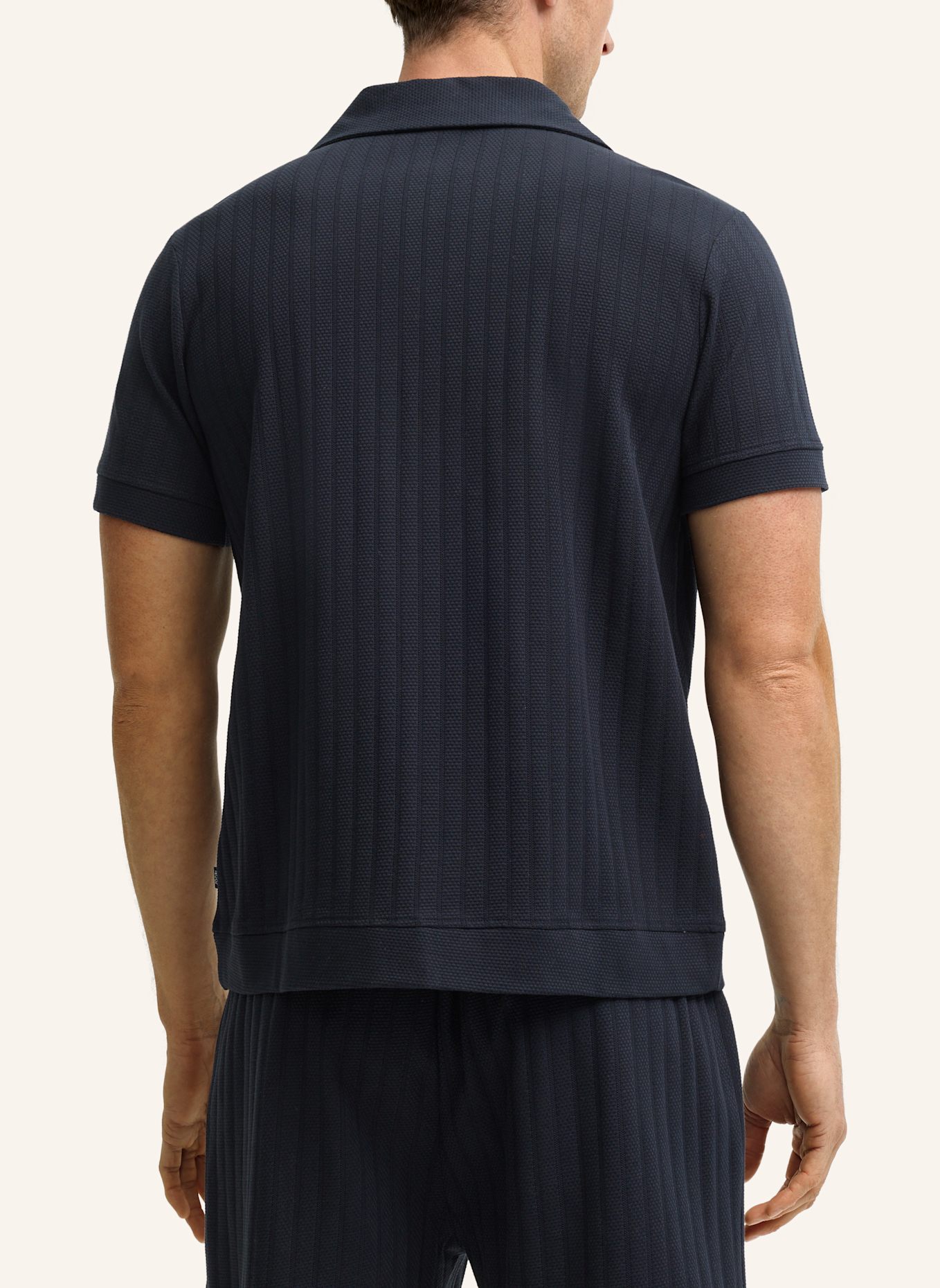 JOOP! Strickshirt: DUNKELBLAU