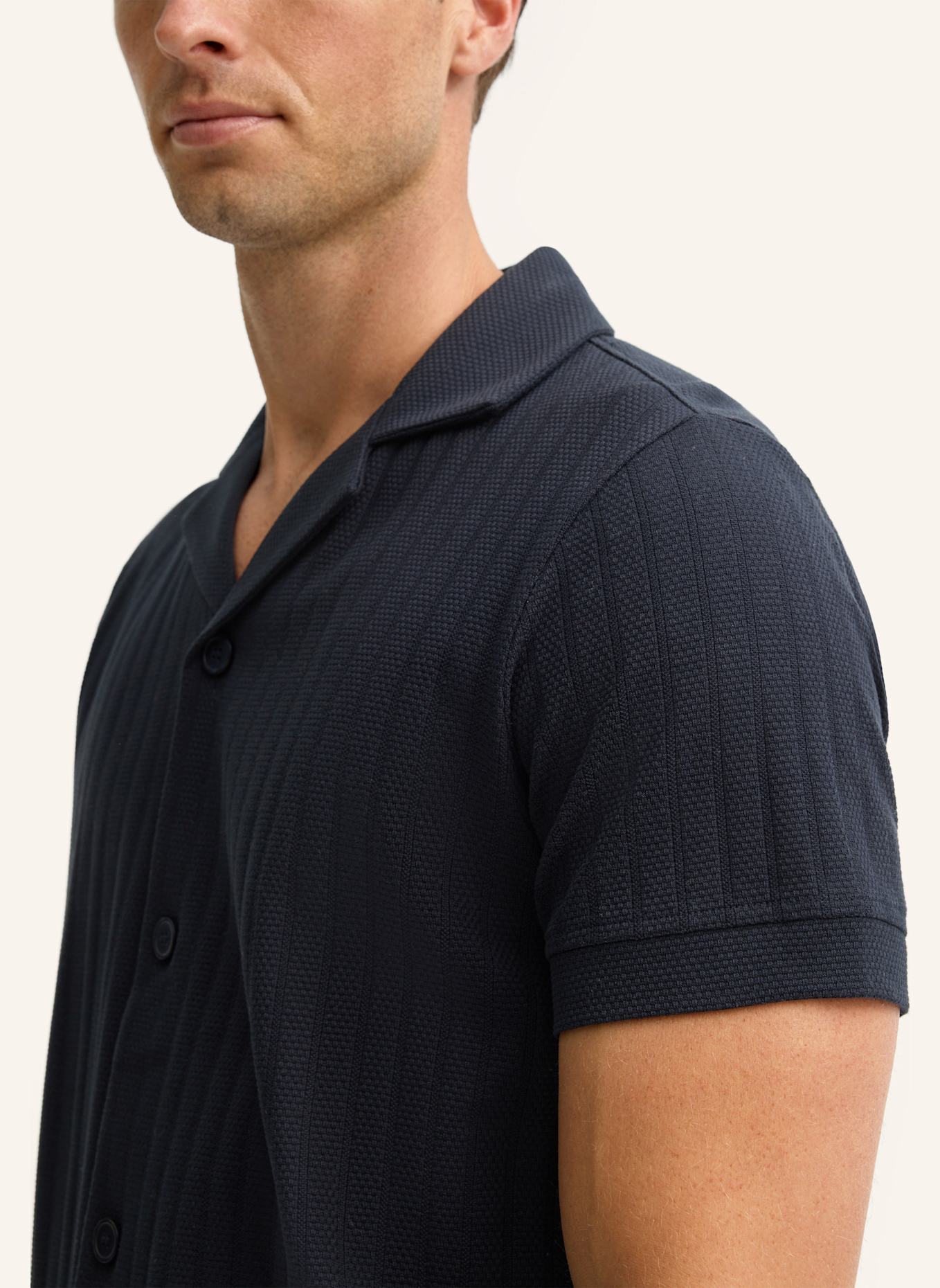 JOOP! Strickshirt: DUNKELBLAU