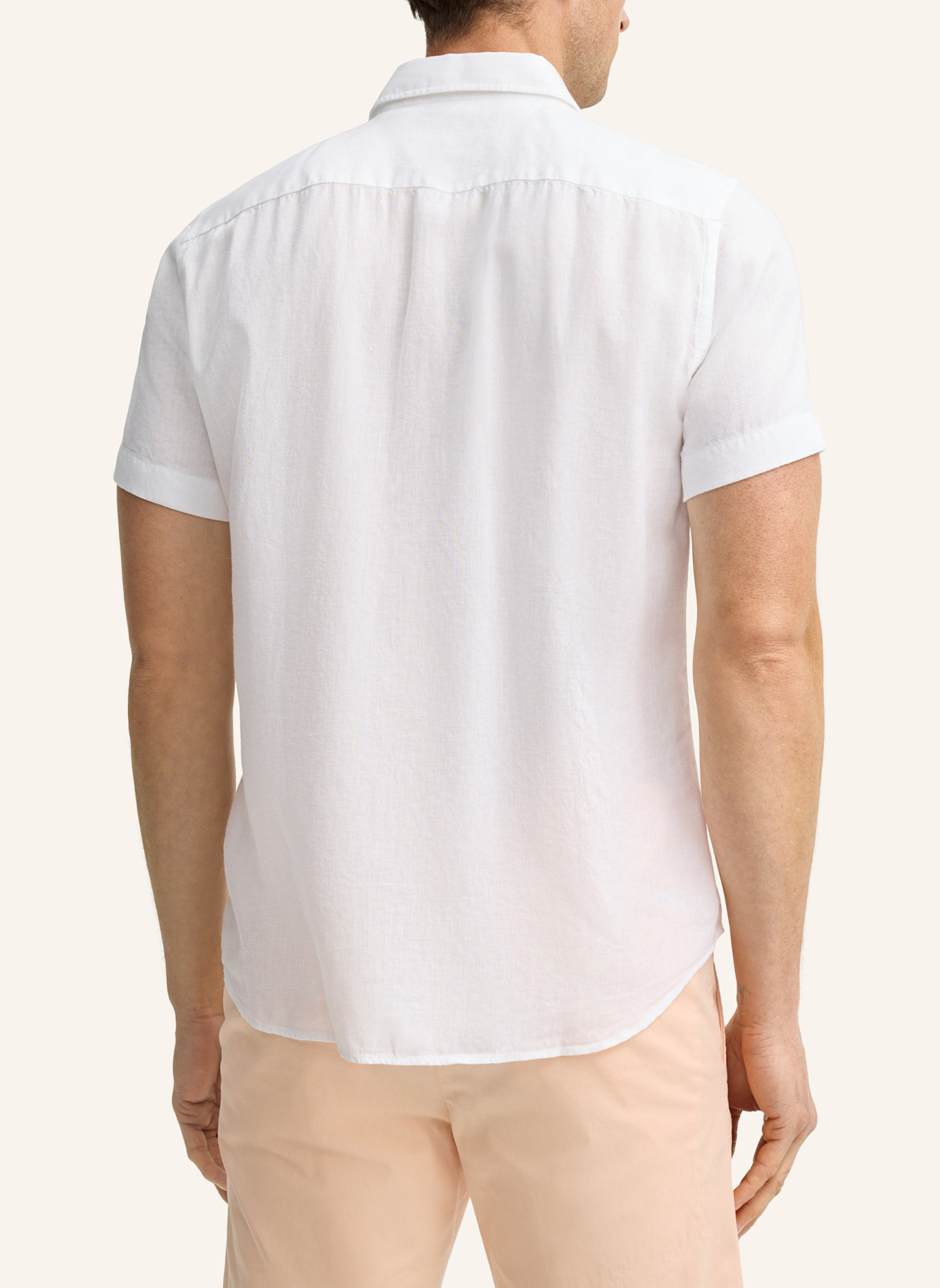 JOOP! Kurzarm-Hemd Slim Fit: WEISS
