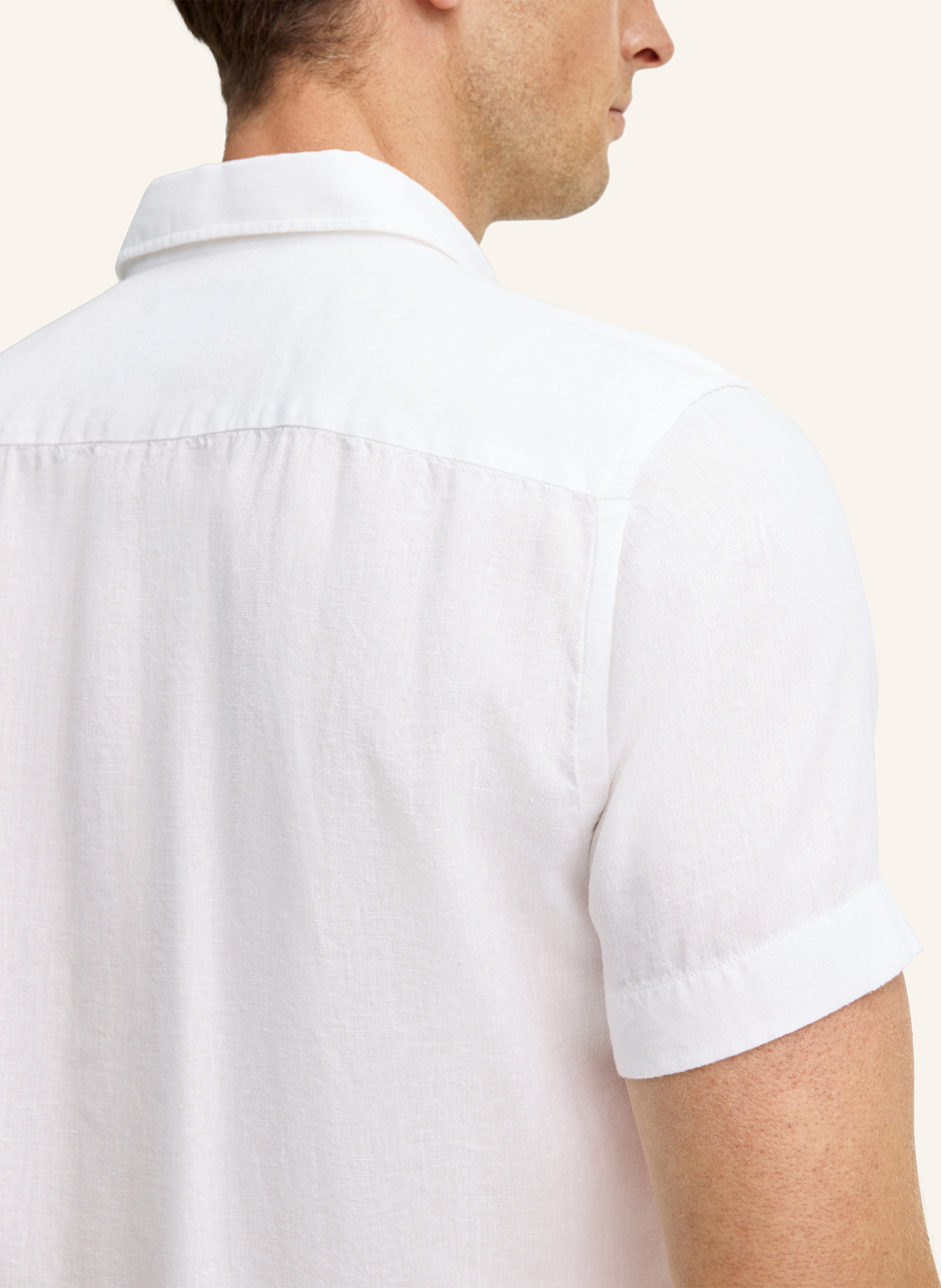 JOOP! Kurzarm-Hemd Slim Fit: WEISS