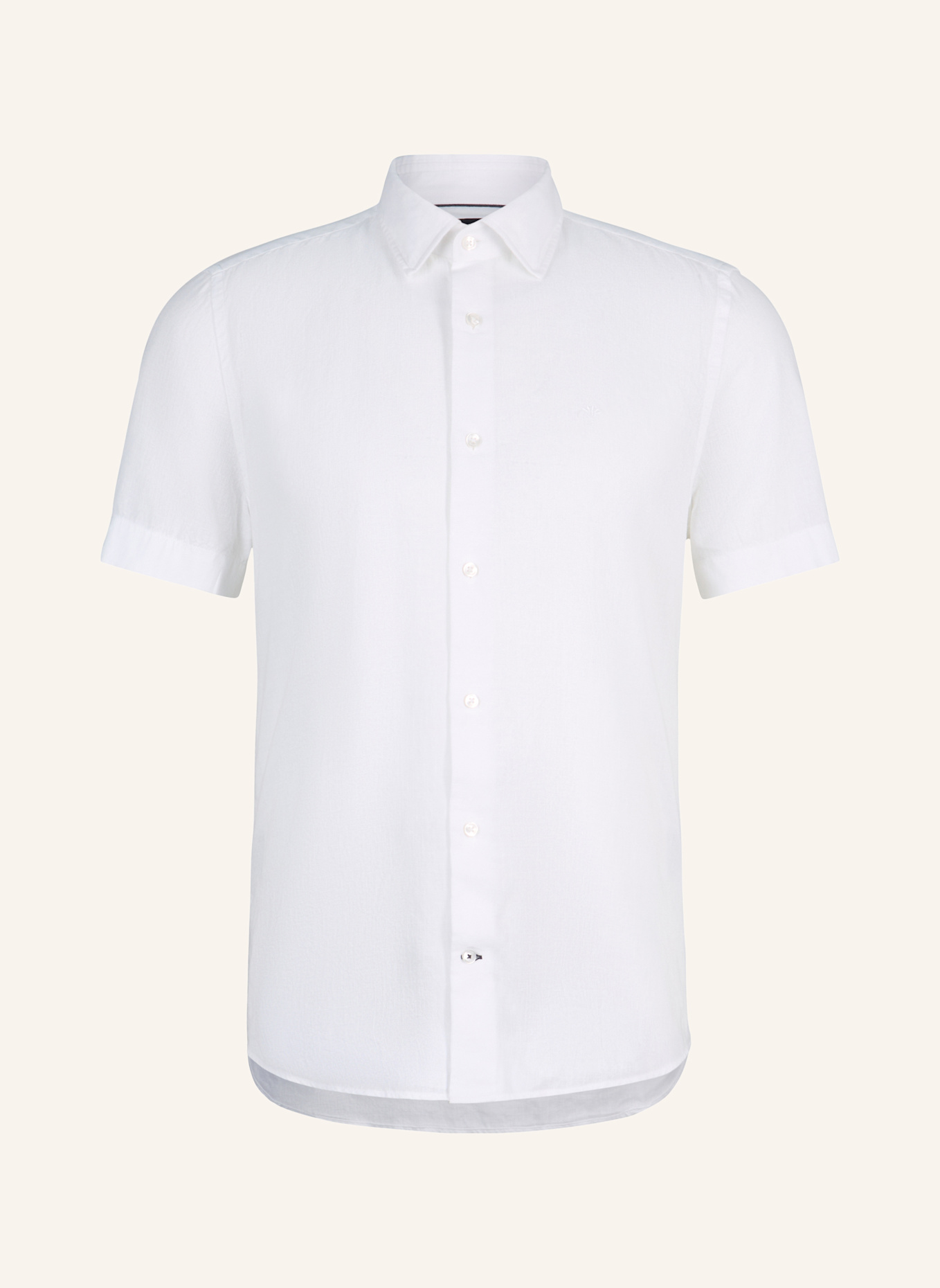 JOOP! Kurzarm-Hemd Slim Fit: WEISS