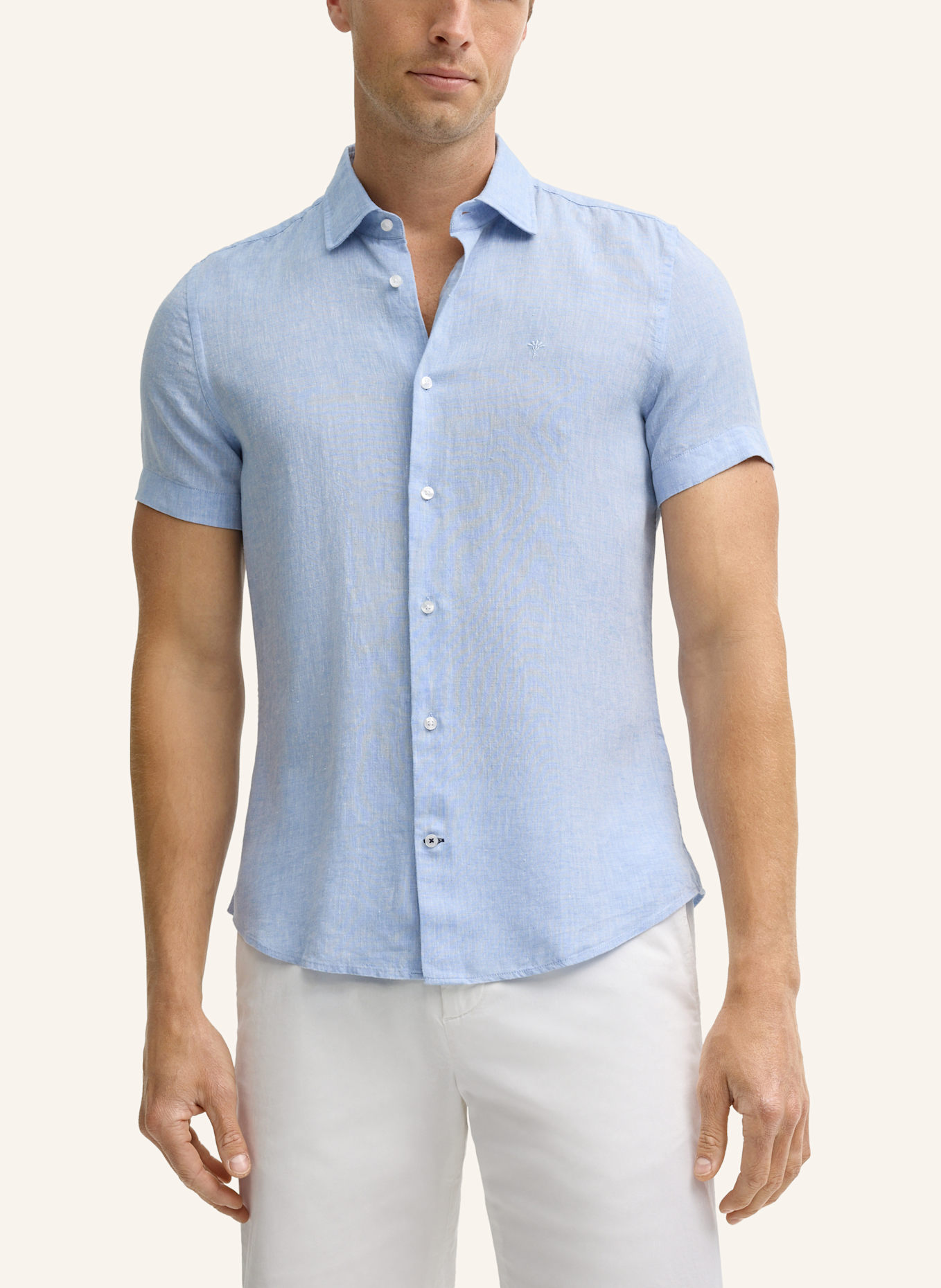 JOOP! Kurzarm-Hemd Slim Fit: HELLBLAU