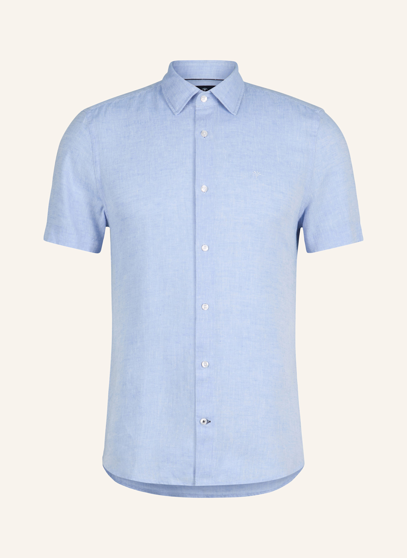 JOOP! Kurzarm-Hemd Slim Fit: HELLBLAU