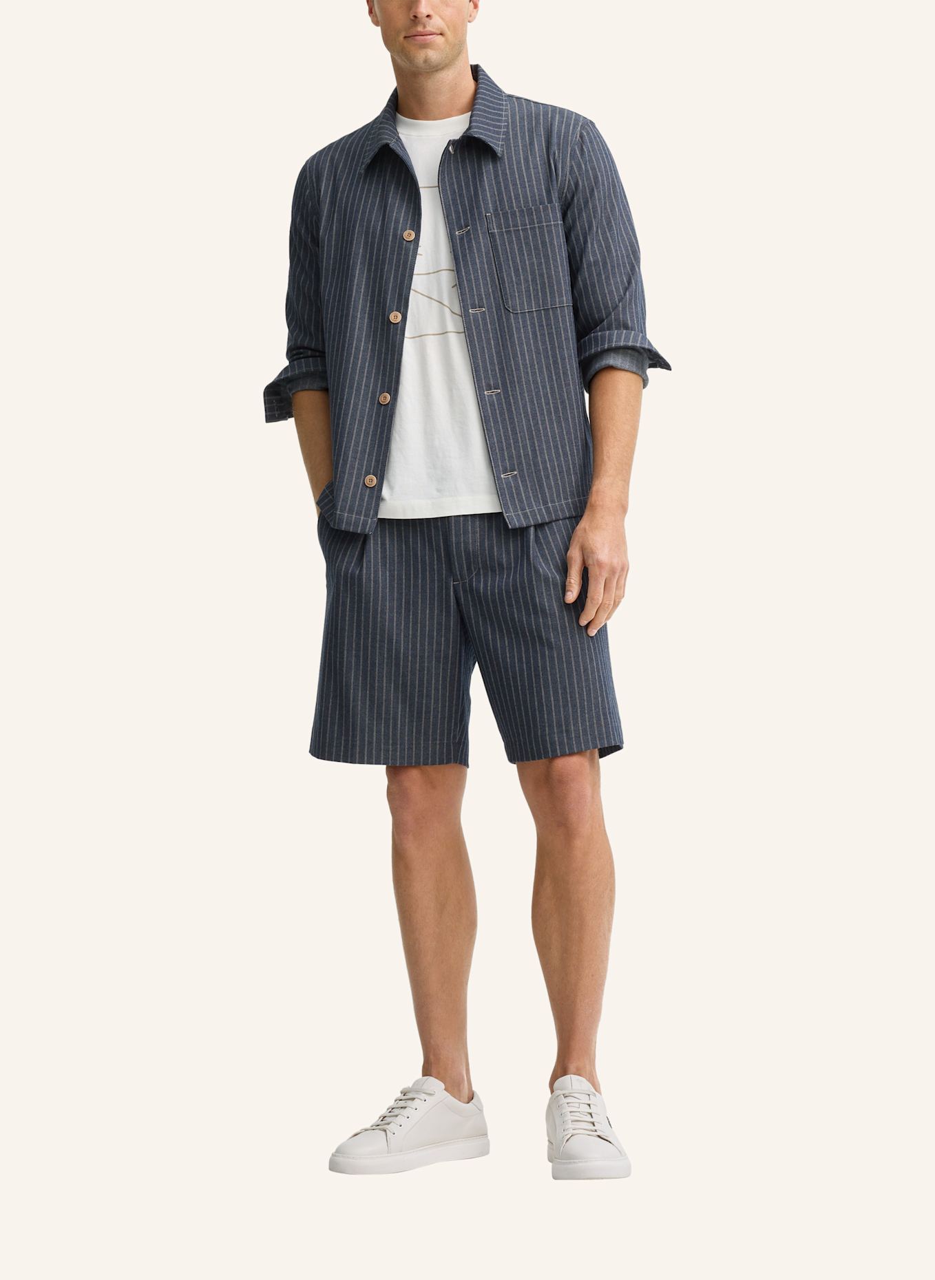 JOOP! JEANS Hemd Regular Fit: DUNKELBLAU