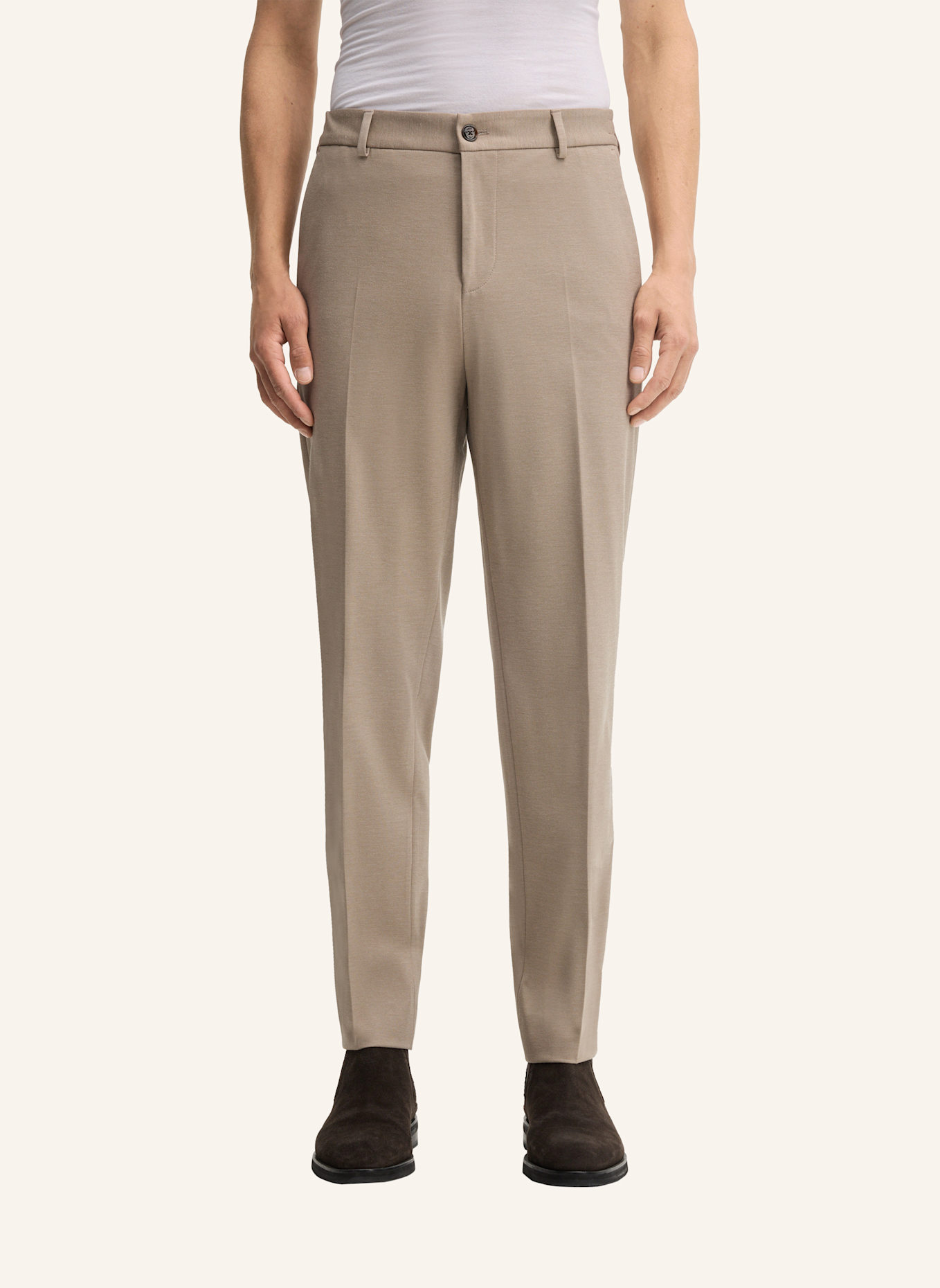 JOOP! Anzughose Regular Fit: BEIGE