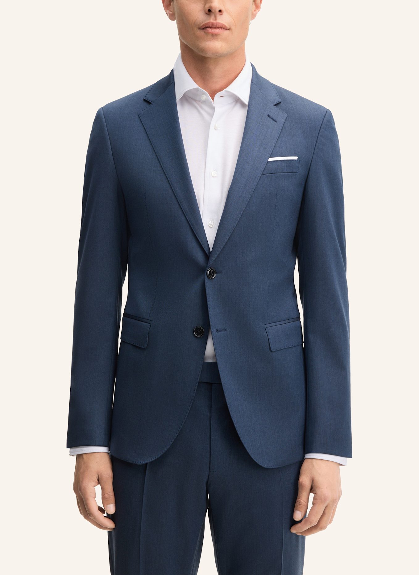 JOOP! Anzugsakko HERBY Slim Fit: DUNKELBLAU