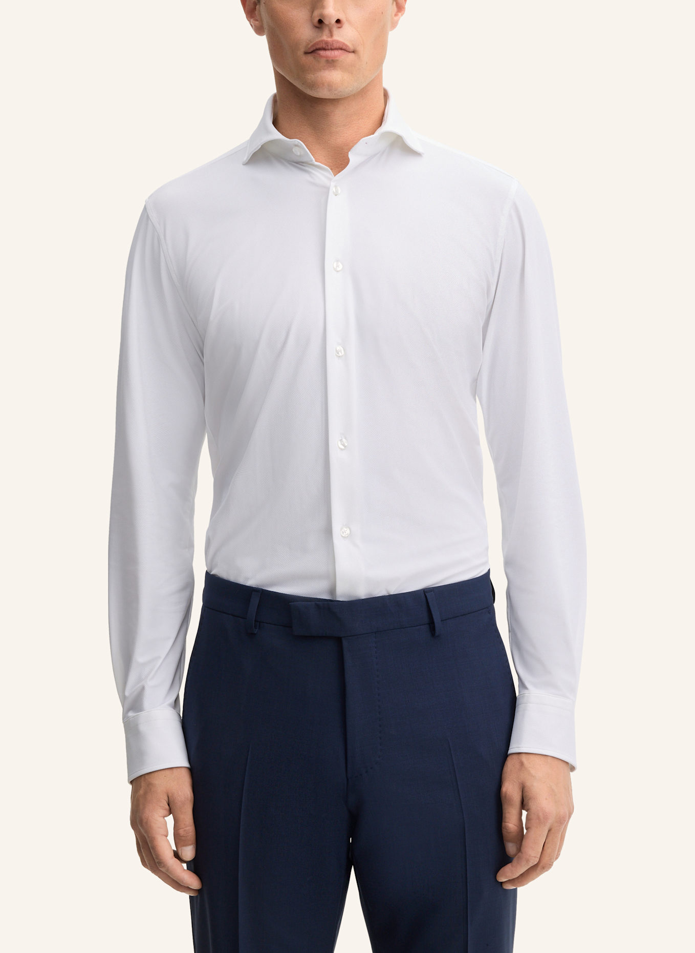 JOOP! Hemd Slim Fit: WEISS