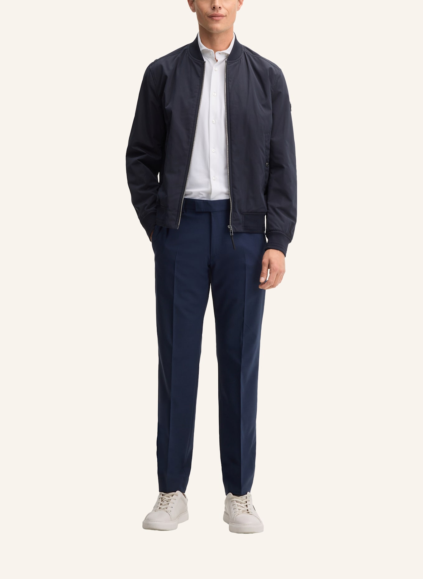 JOOP! Hemd Slim Fit: WEISS