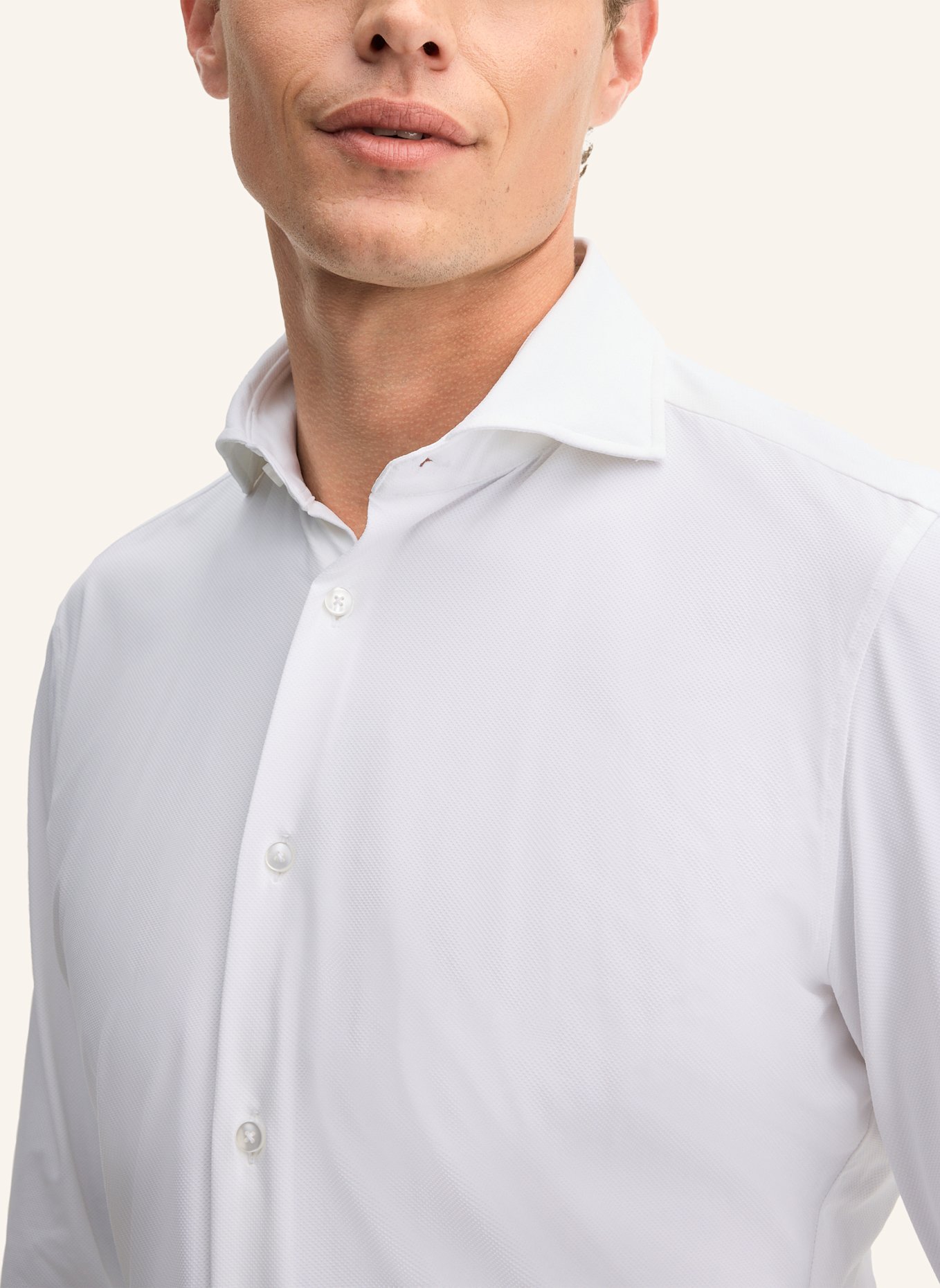 JOOP! Hemd Slim Fit: WEISS