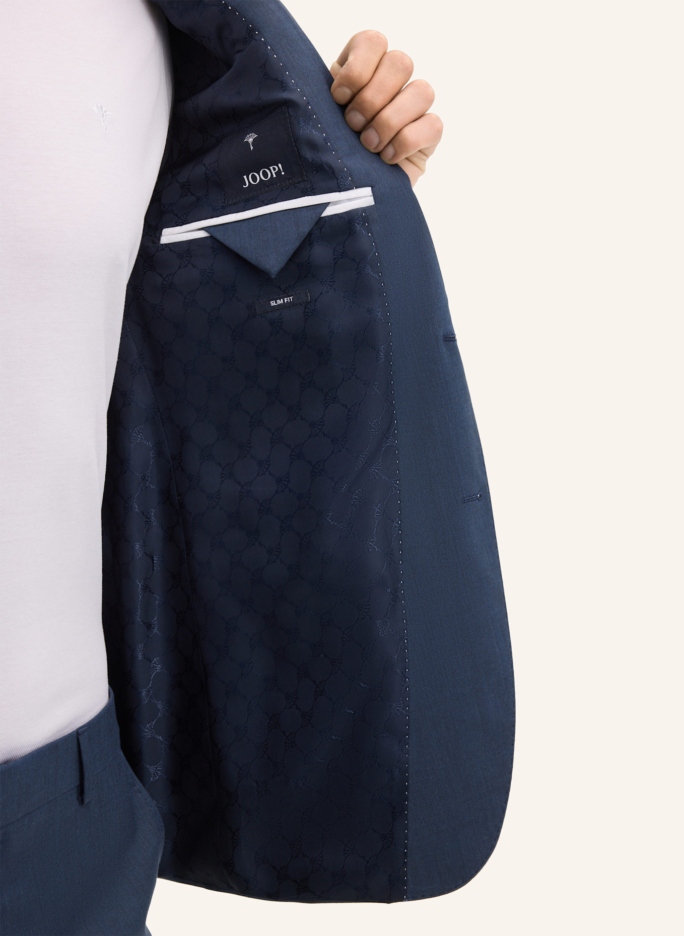 JOOP! Anzugsakko HERBY Slim Fit: DUNKELBLAU