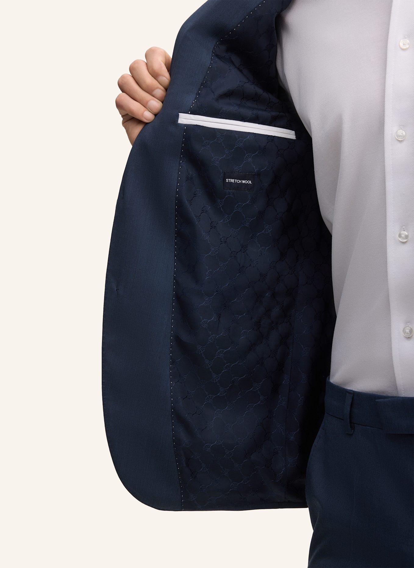 JOOP! Anzugsakko HERBY Slim Fit: DUNKELBLAU