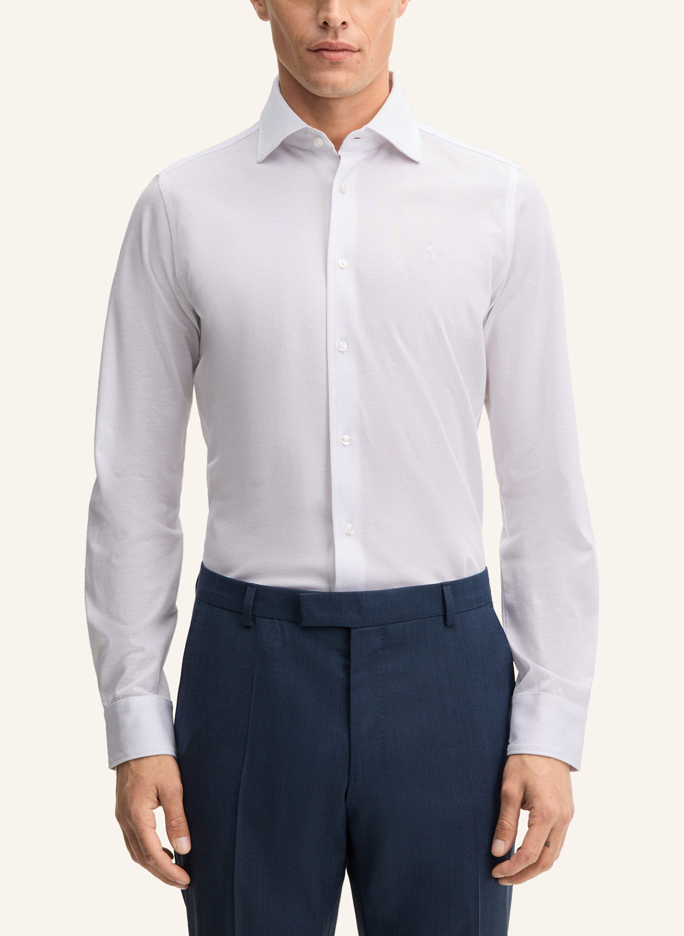 JOOP! Hemd Slim Fit: WEISS