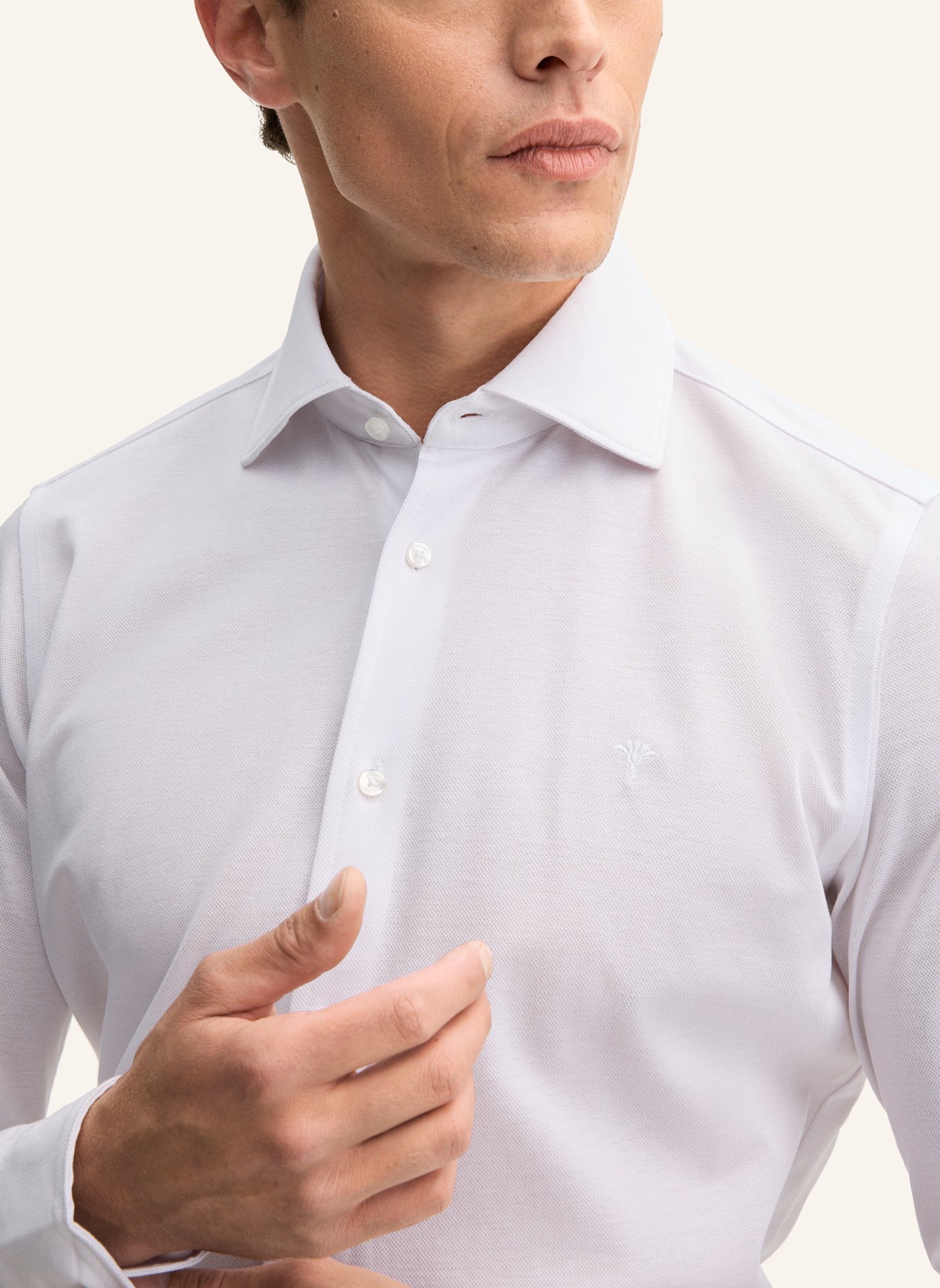 JOOP! Hemd Slim Fit: WEISS