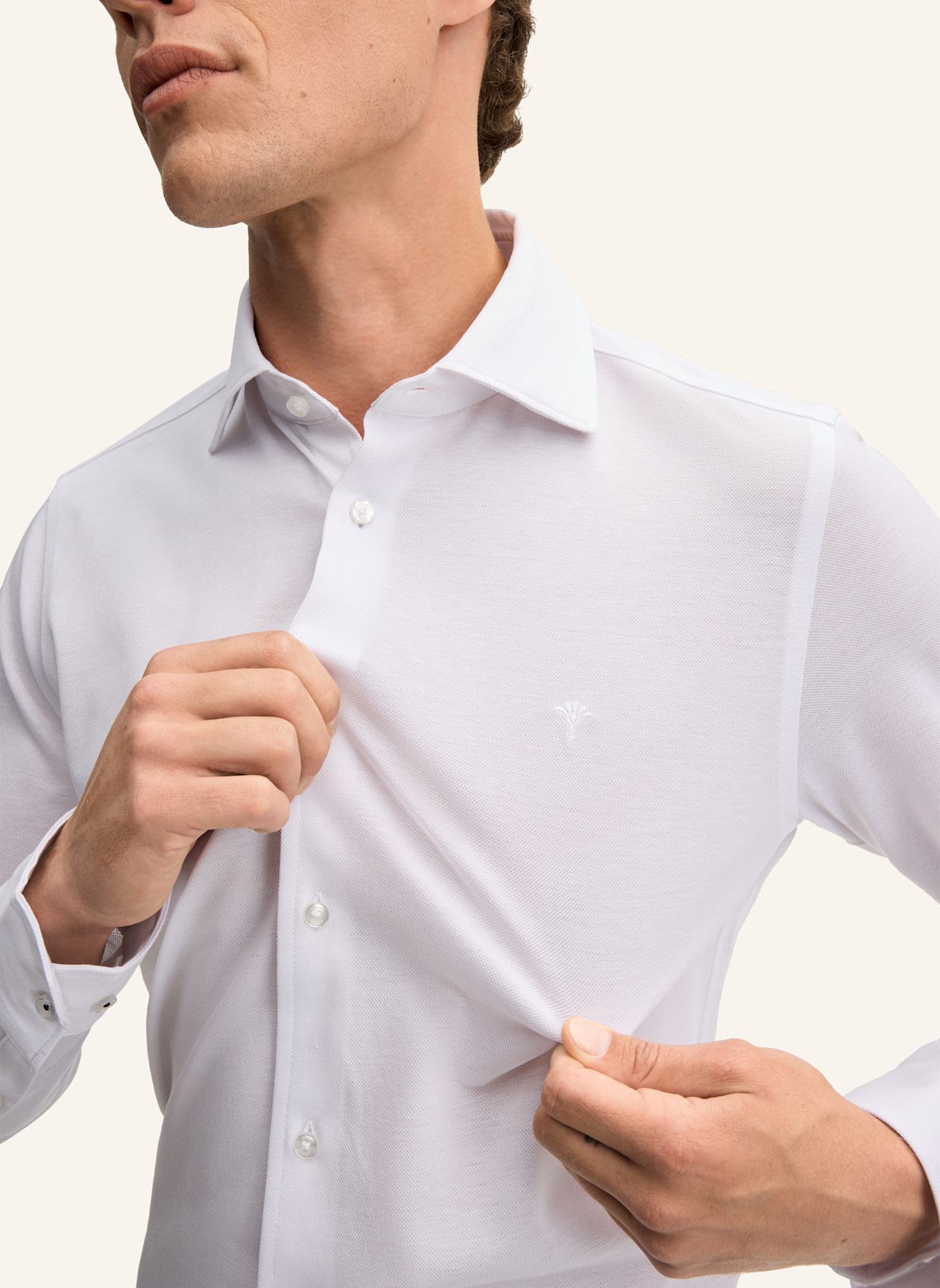 JOOP! Hemd Slim Fit: WEISS