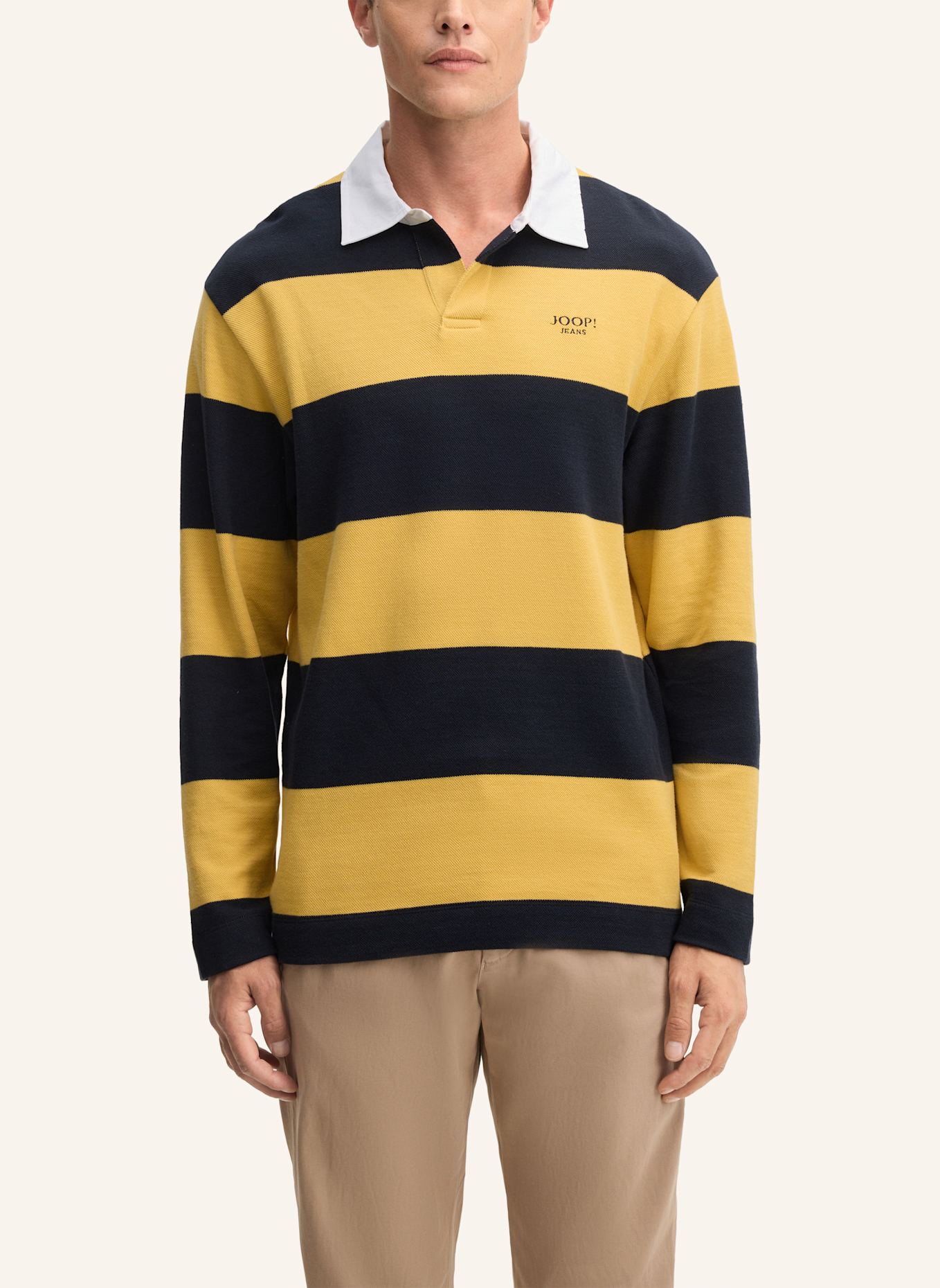 JOOP! JEANS Poloshirt Loose Fit: GELB