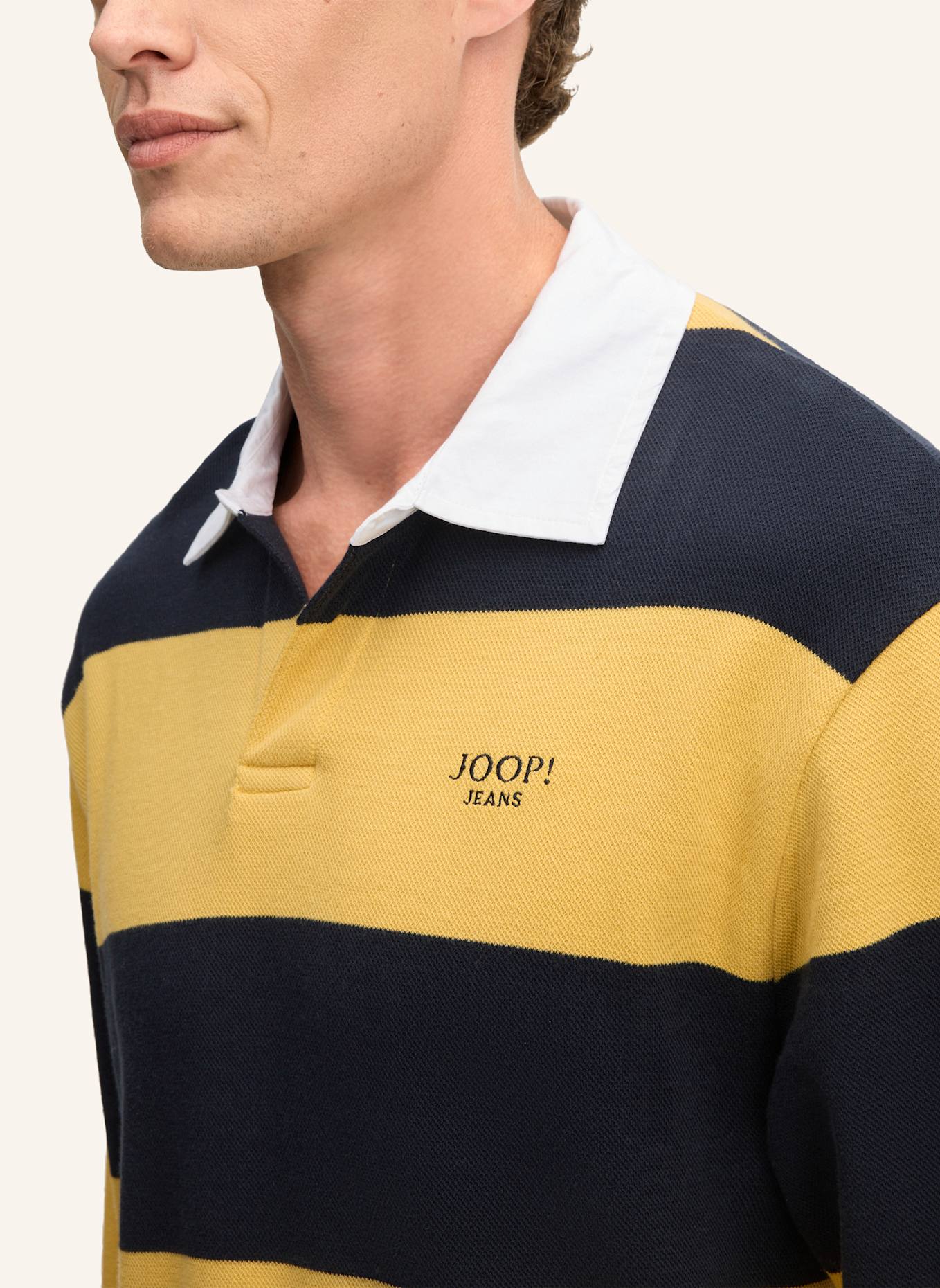 JOOP! JEANS Poloshirt Loose Fit: GELB