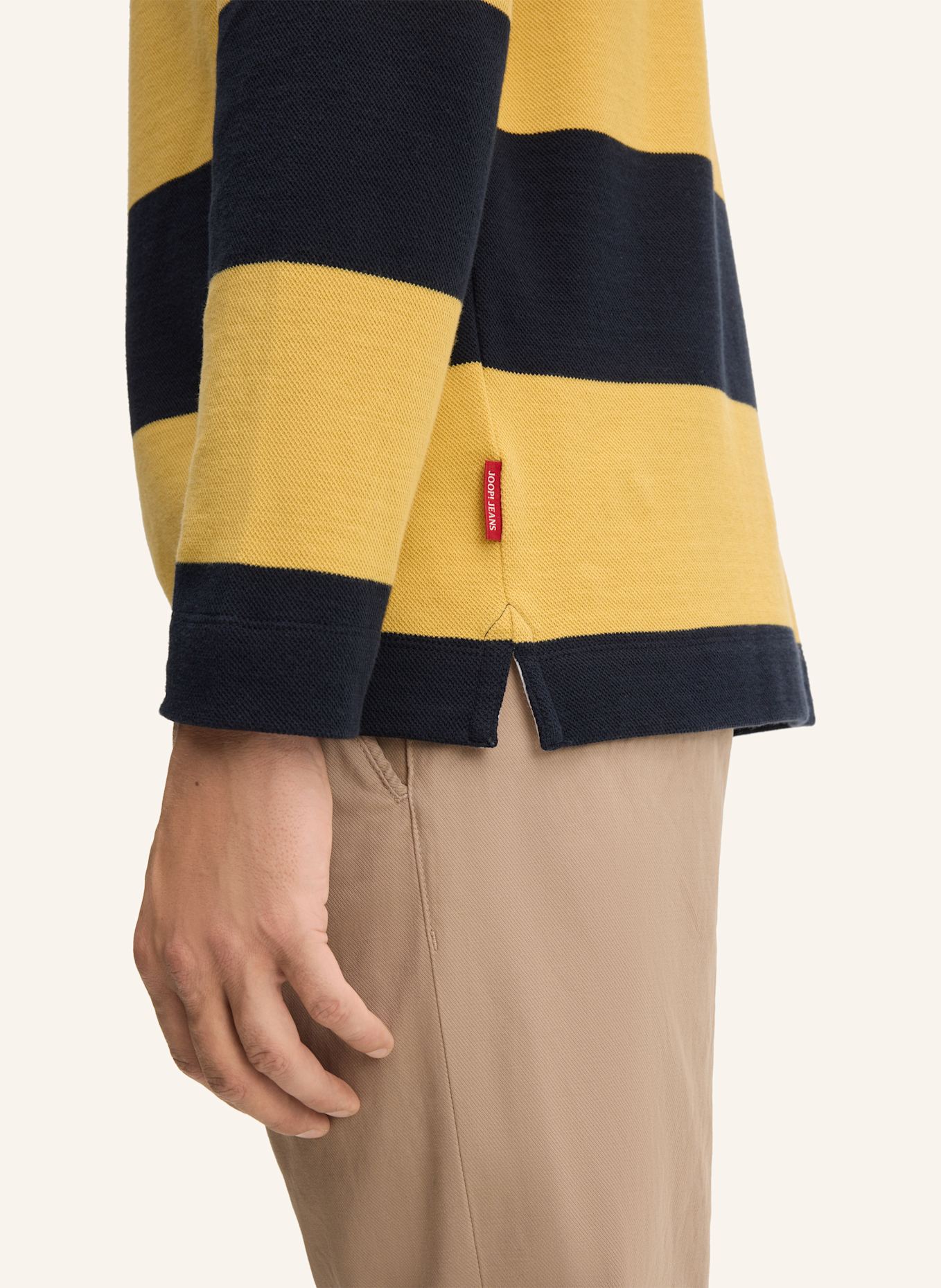 JOOP! JEANS Poloshirt Loose Fit: GELB