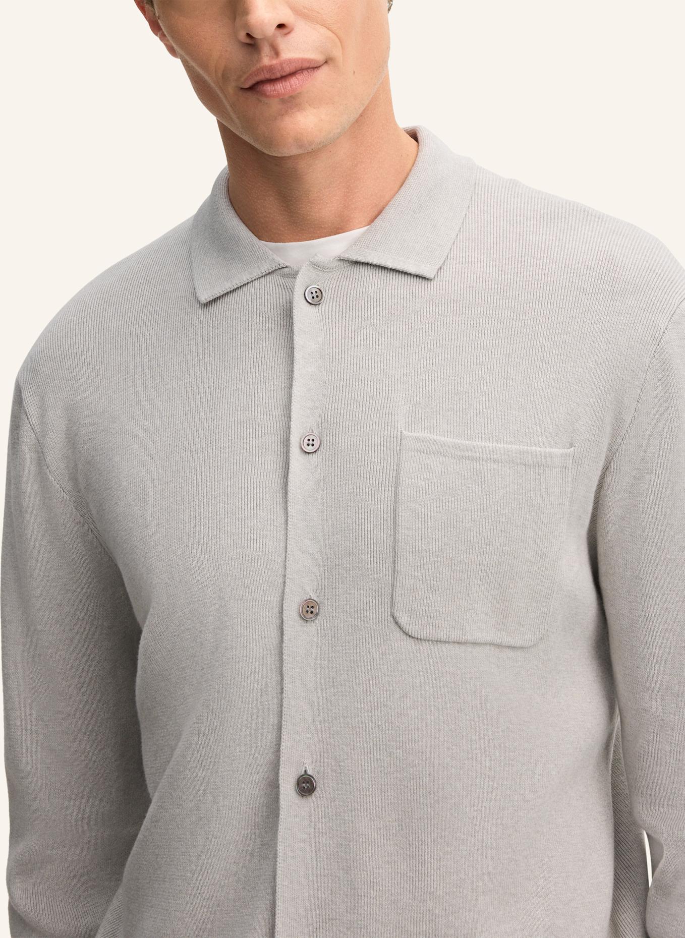 JOOP! Strick-Overjacket ACO: HELLGRAU
