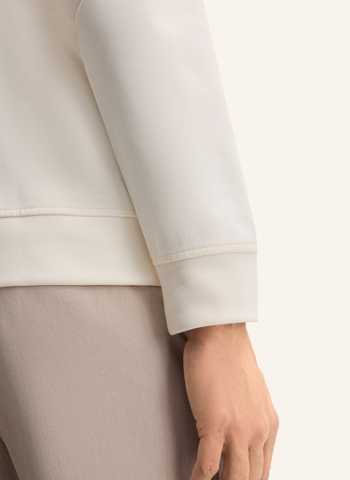 JOOP! JEANS Sweatjacke: WEISS